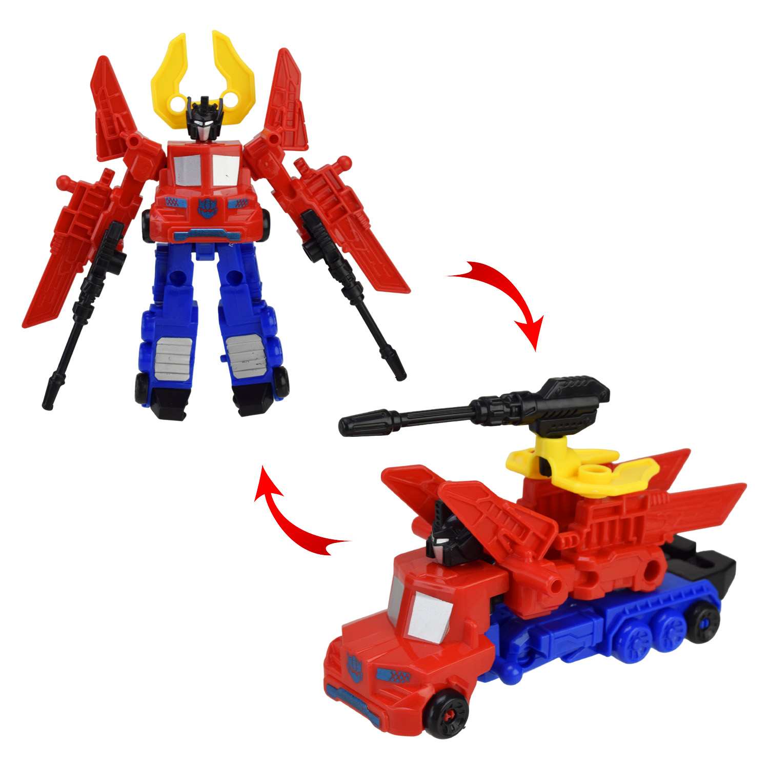 Трансформер арт. SD-176 (120шт/2) 4кольора, короб. 22*5,8*18,1