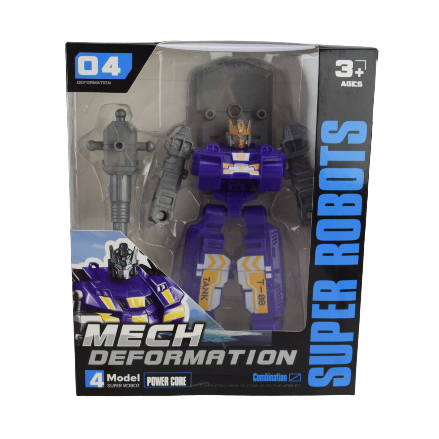 Трансформер арт. SD-176 (120шт/2) 4кольора, короб. 22*5,8*18,1