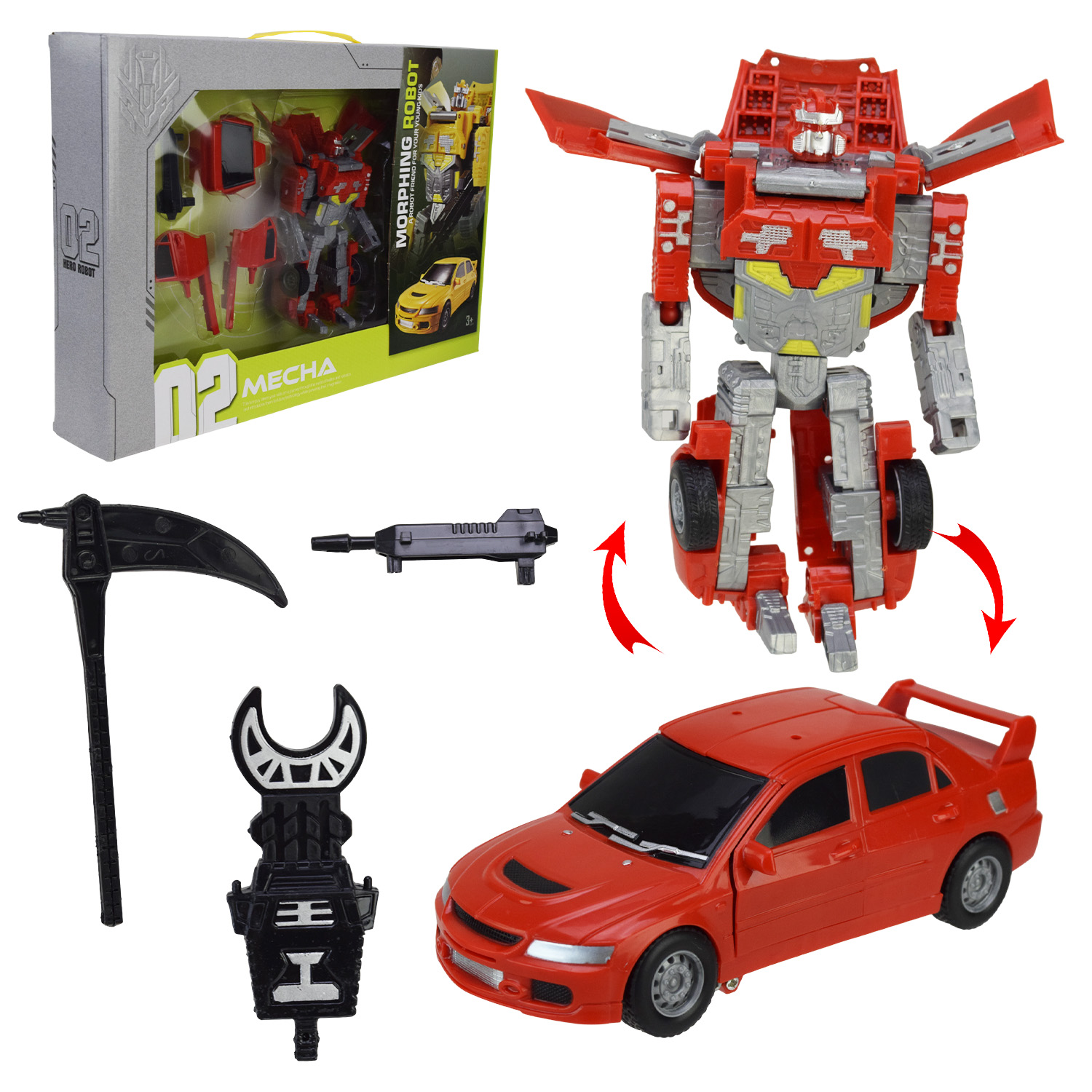 Трансформер арт. A5563-26 (36шт/2) 2кольора, 38,5*26,5*6,5