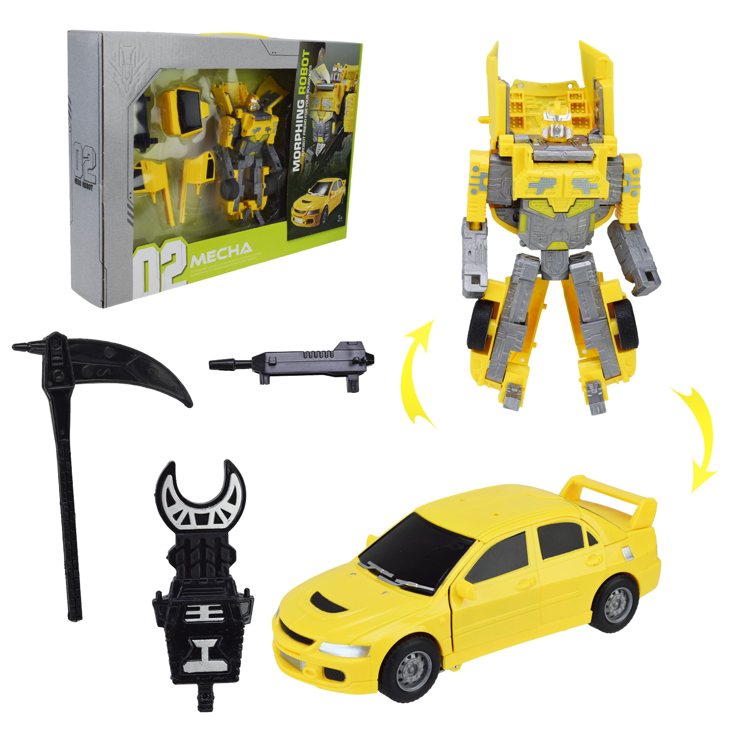 Трансформер арт. A5563-26 (36шт/2) 2кольора, 38,5*26,5*6,5