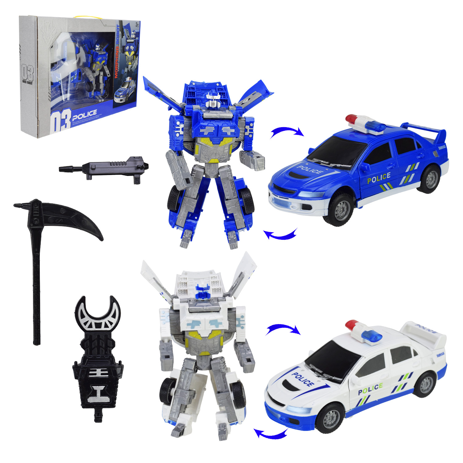 Трансформер арт. A5563-27 (36шт/2)   2кольора,  38,5*26,5*6,5