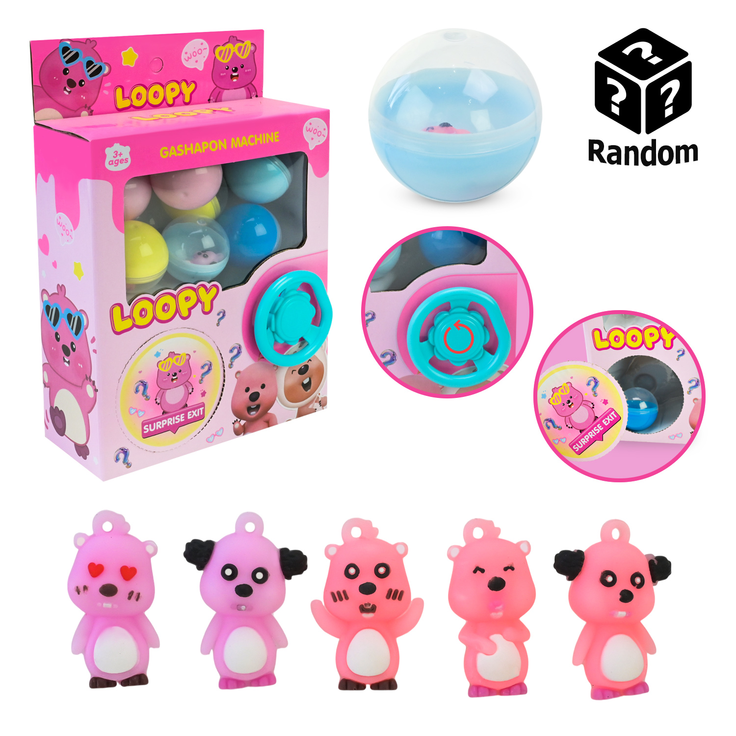 Скринька сюрпризів арт.N72-30 (72шт/2)короб. 22*16см