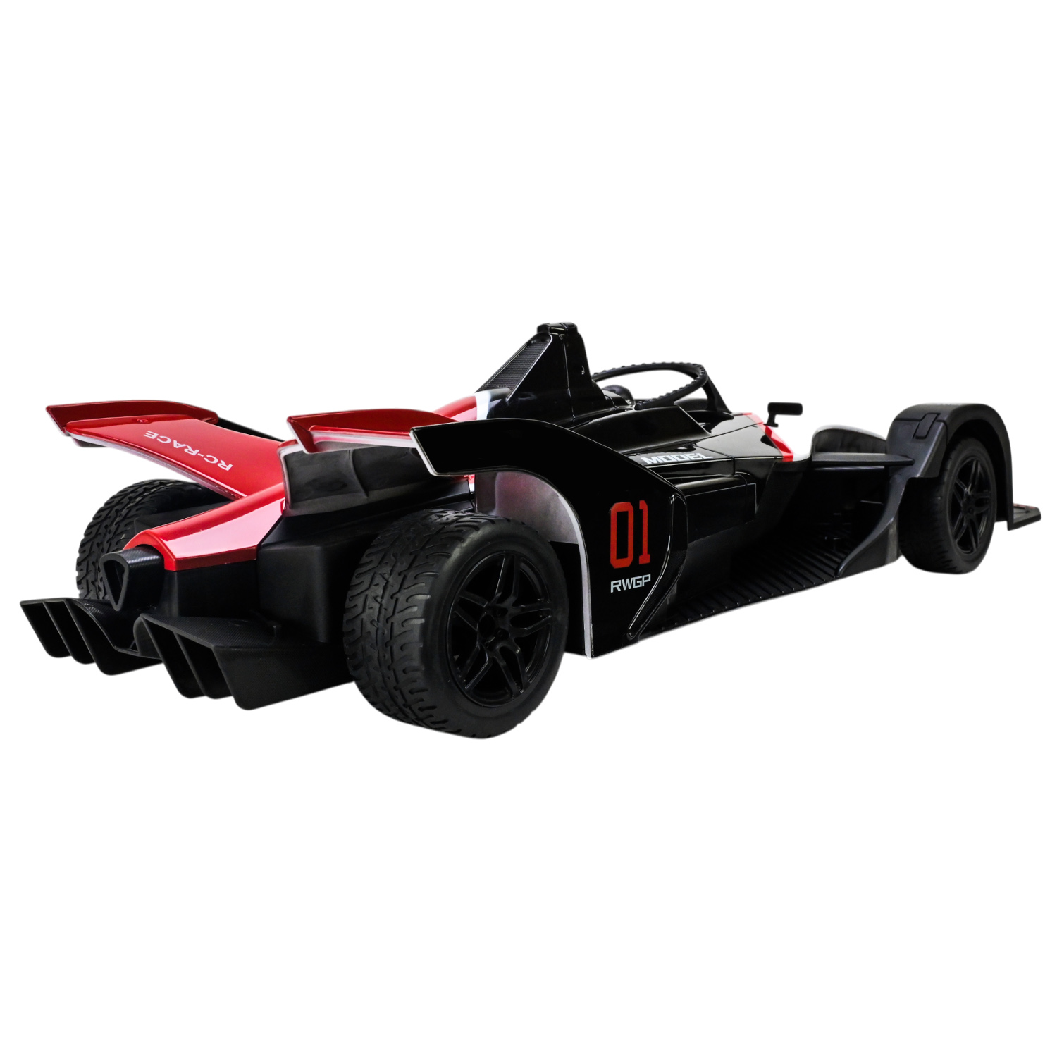 Машина р/к арт. PM3404BLACK/RED (6шт),"POWERMOTORS",1:10,чорно/червоний колір,акум., світло у кор.56*26*22см.