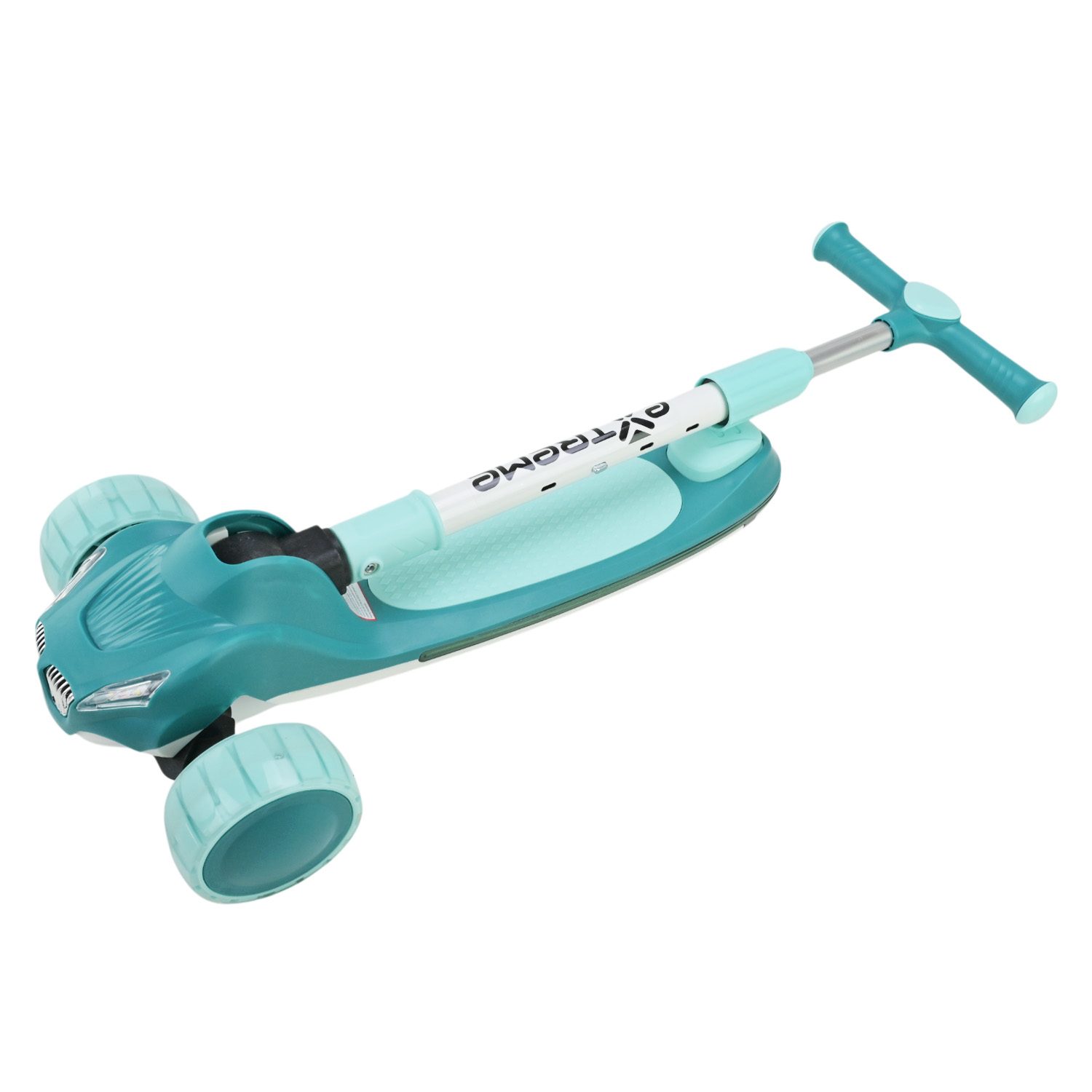 Самокат дитячий 3-х коліс арт. SC816_blue (1шт) СИНІЙ,3 колеса,PU світло, заднє пластик, короб.