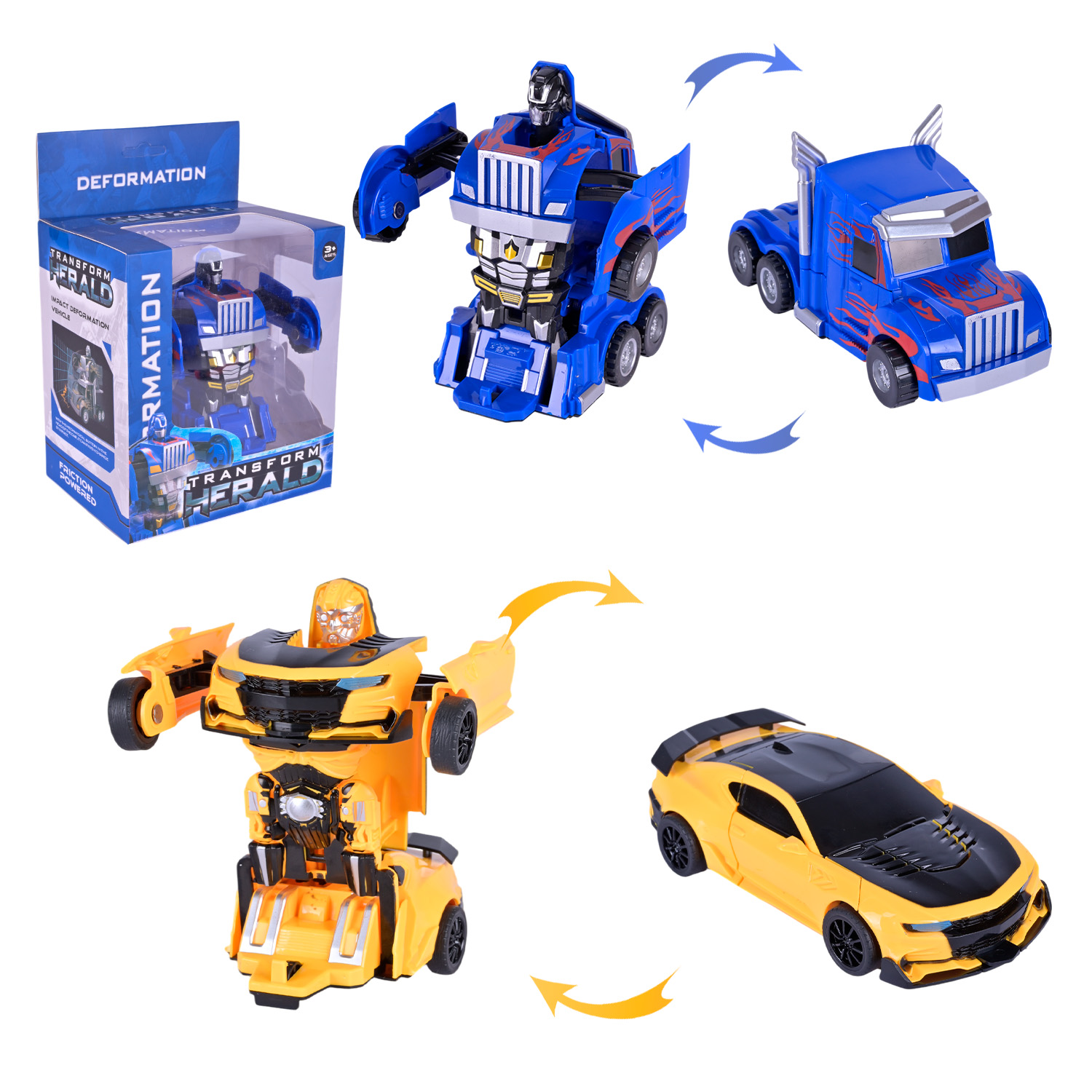 Робот  арт. 333-3B/4B (96шт/2)   2кольора,  короб. 21*14*10см