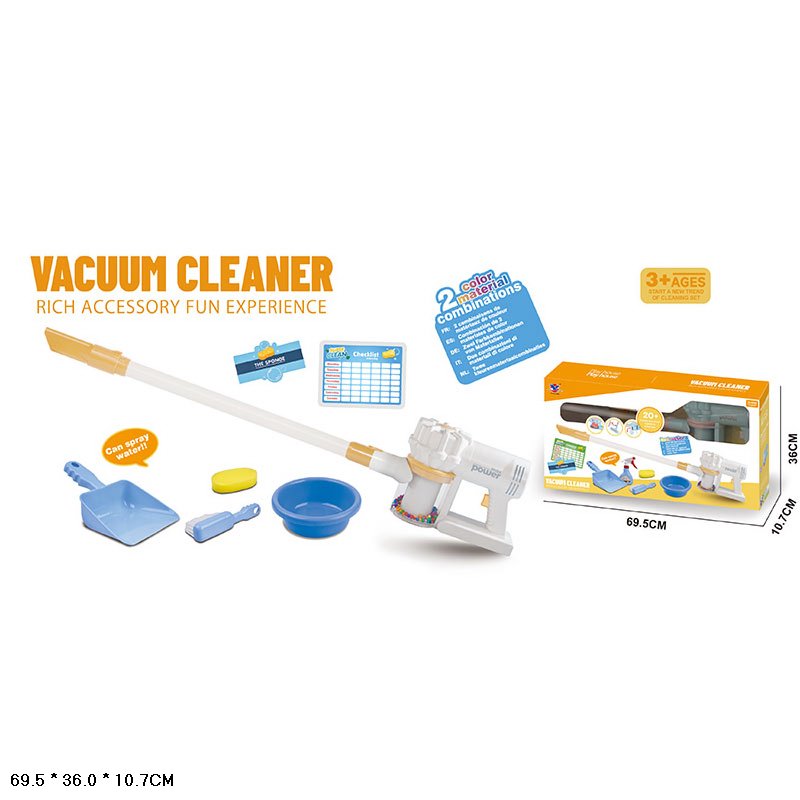 Побутова техніка арт. XS-25117 (8шт)  батар. звук, пилосос, аксес короб. 69*36*10