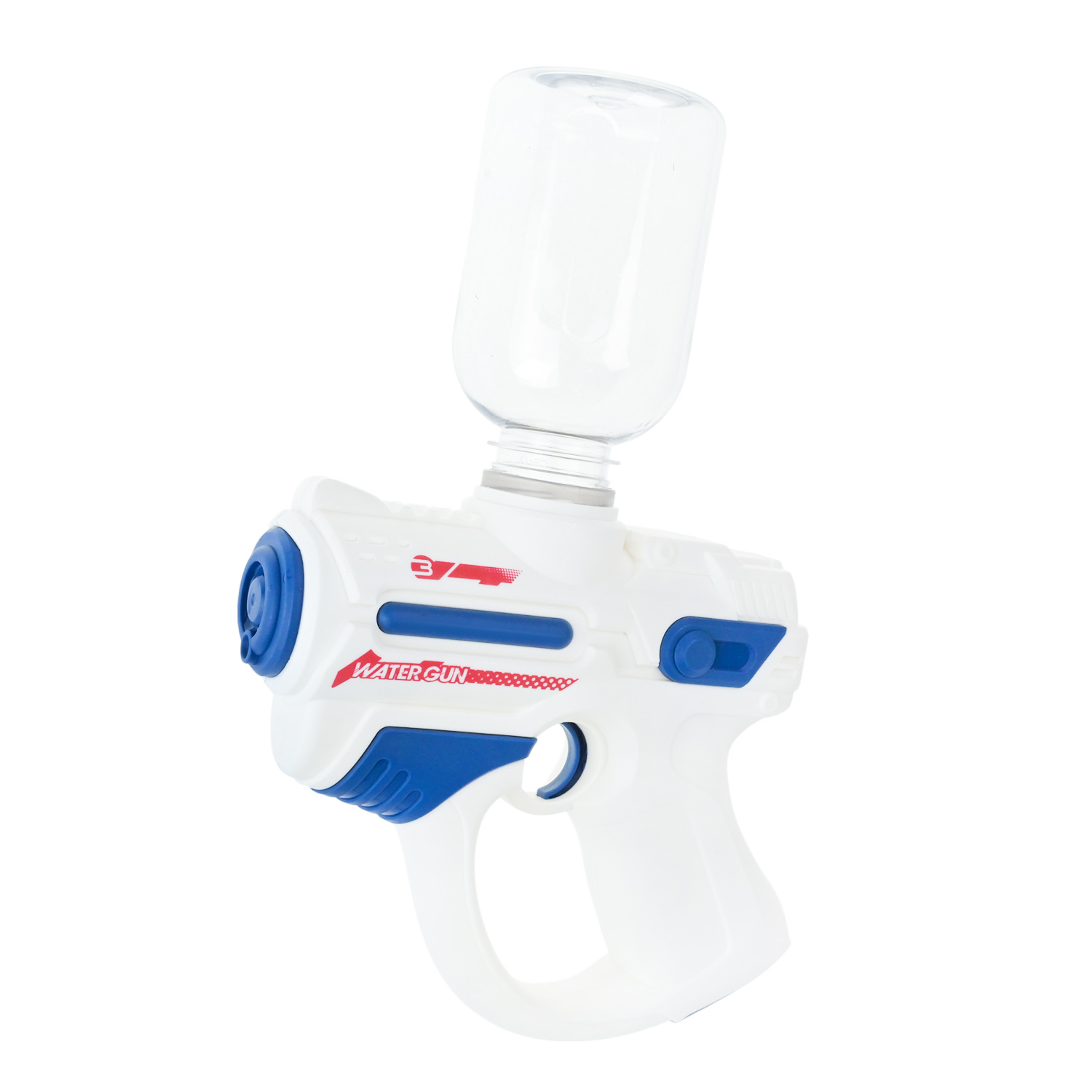 Водяний пістолет арт. 9008B (60шт/2) електричний на аккум.батарейці,2 кольори, 19*6,6*16,3 см в кор.