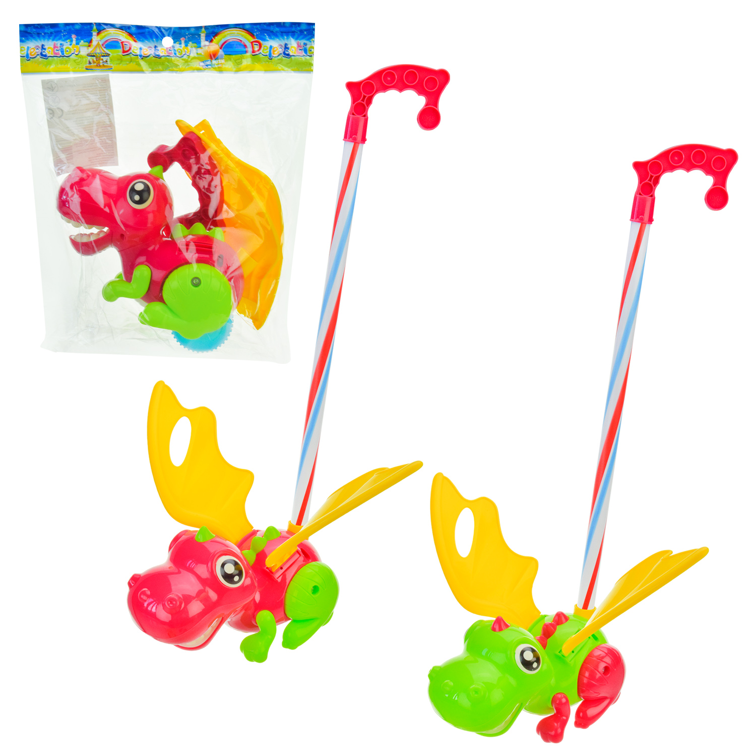 Каталочка арт. 389 (72шт/2) 2 кольори мікс, розмір 42*10*18см