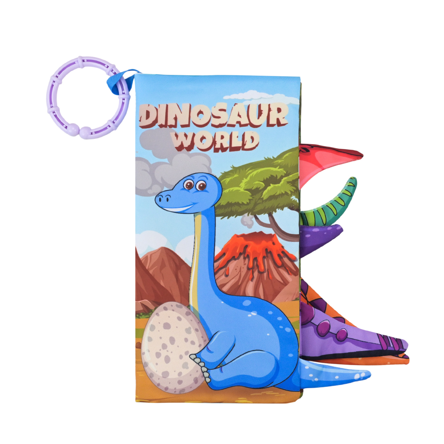 Книга м'яка арт. 7622-15A/B/C (192шт/2) 3 види, тактильна, м'які хвости тварин,р-р 12*23*1,5 см. у пакеті 20*1,5*32 см.