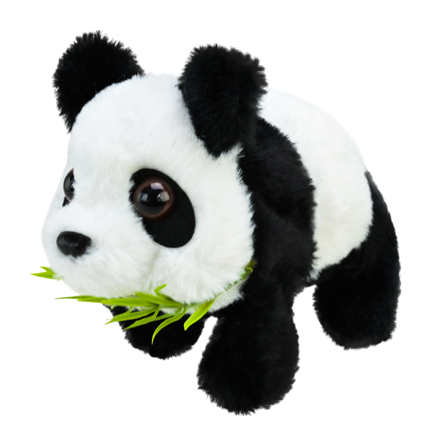 М'яка інтерактивна арт. C23902 (120шт) панда  ходить, звук, рухає носом та вушками   15*9*12см