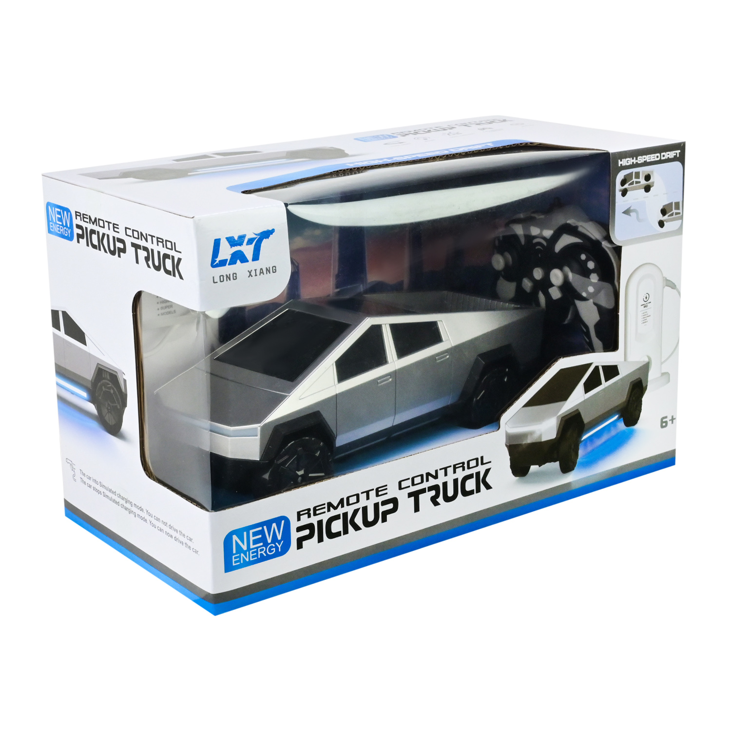 Машина р/к арт. 9076 (24шт/2) акум,світло,зарядна станція у короб.30*17*15см