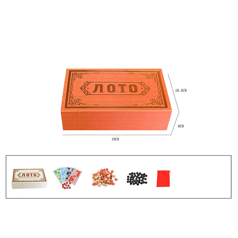 Лото арт. 2021 (60шт/2)    короб. 19*6*10,5см