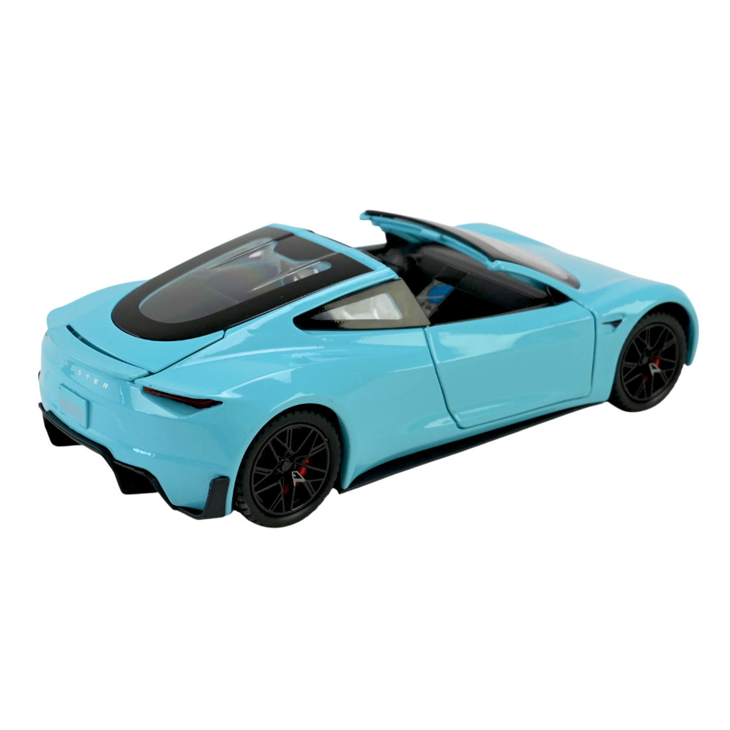 Машина мет. АВТОПРОМ арт. AP7729 (12шт/2) 1:24 Tesla roadster, батар,світло,звук,відкр.двері,короб. 28*16*12,8см