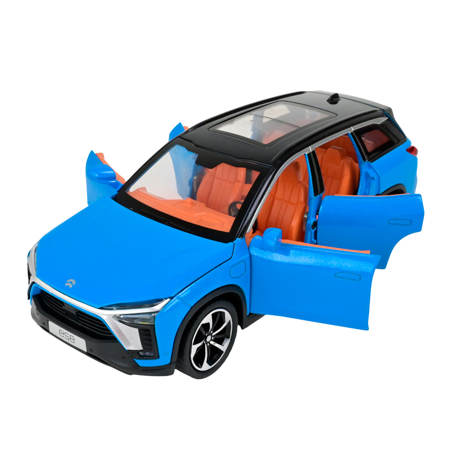 Машина мет. АВТОПРОМ арт. AP7732 (12шт/2) 1:24 Nio ES8, батар,світло,звук,відкр.двері,короб. 28*16*12,8см