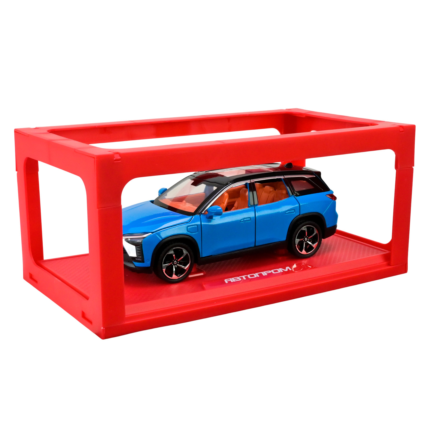 Машина мет. АВТОПРОМ арт. AP7732 (12шт/2) 1:24 Nio ES8, батар,світло,звук,відкр.двері,короб. 28*16*12,8см