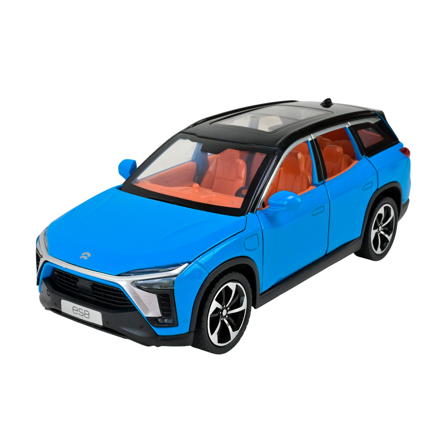 Машина мет. АВТОПРОМ арт. AP7732 (12шт/2) 1:24 Nio ES8, батар,світло,звук,відкр.двері,короб. 28*16*12,8см