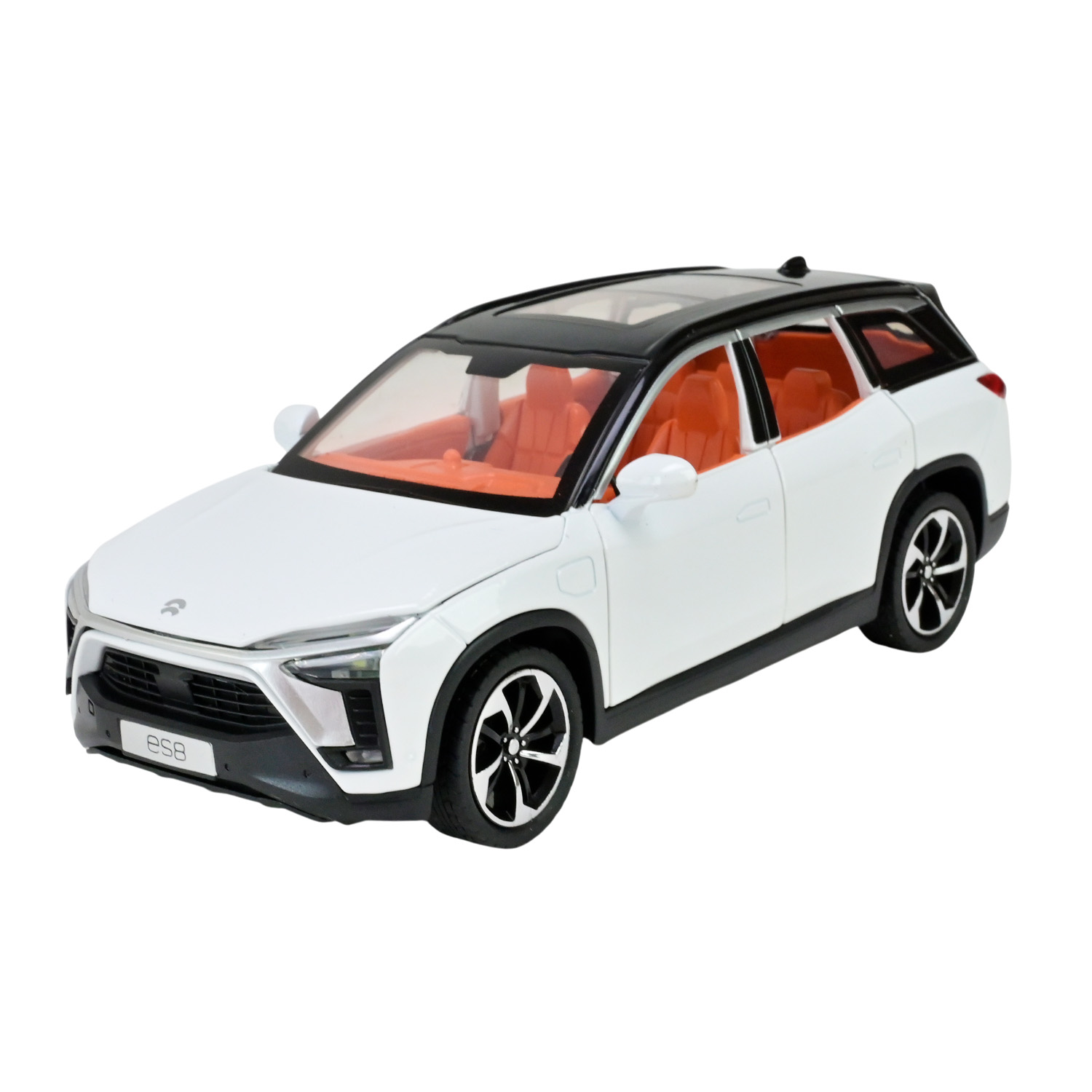 Машина мет. АВТОПРОМ арт. AP7732 (12шт/2) 1:24 Nio ES8, батар,світло,звук,відкр.двері,короб. 28*16*12,8см