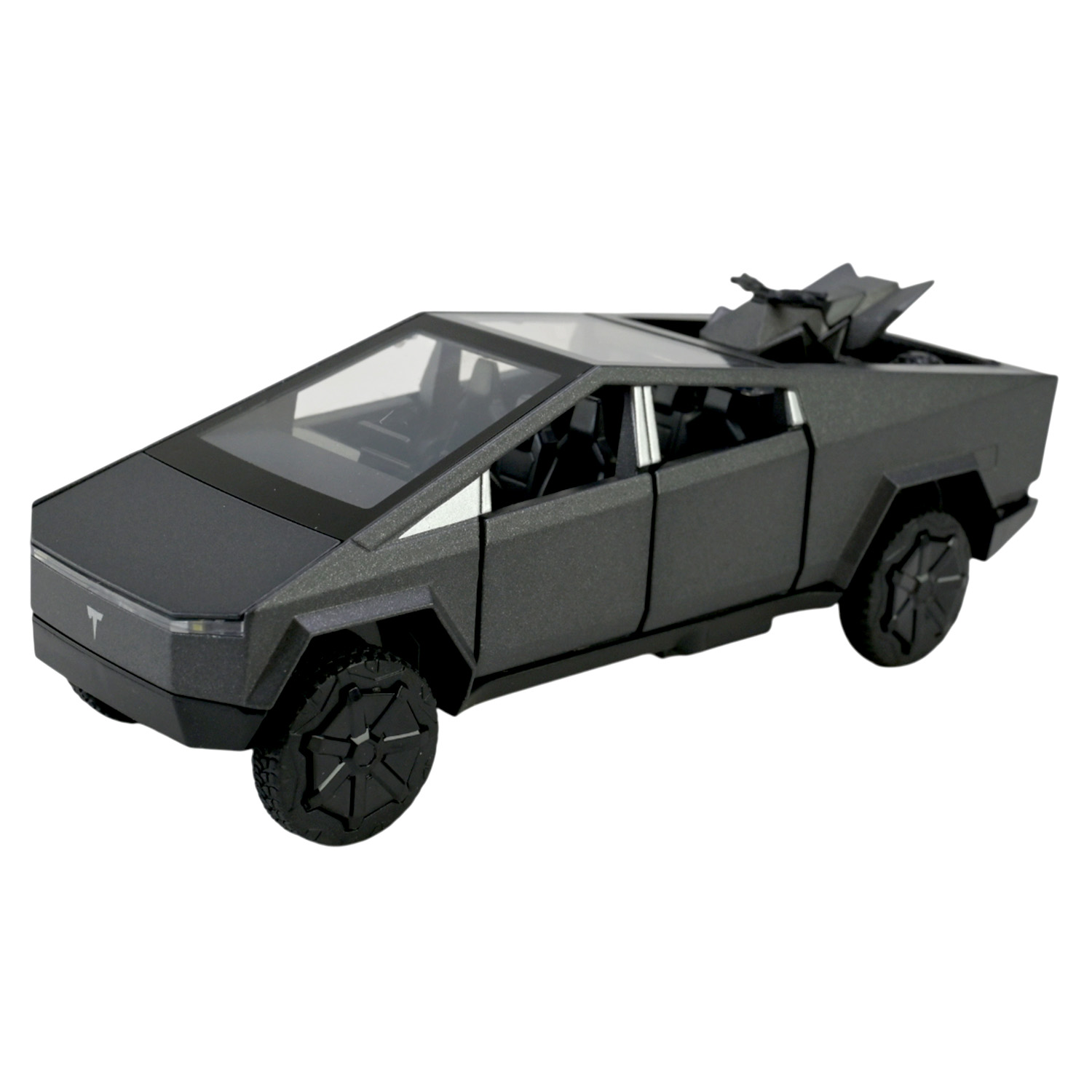 Машина мет. АВТОПРОМ арт. AP74223 (24шт/2) 1:32 Tesla pickup truck beach, батар,світло,звук,відкр.двері,короб. 19,5*9*9см