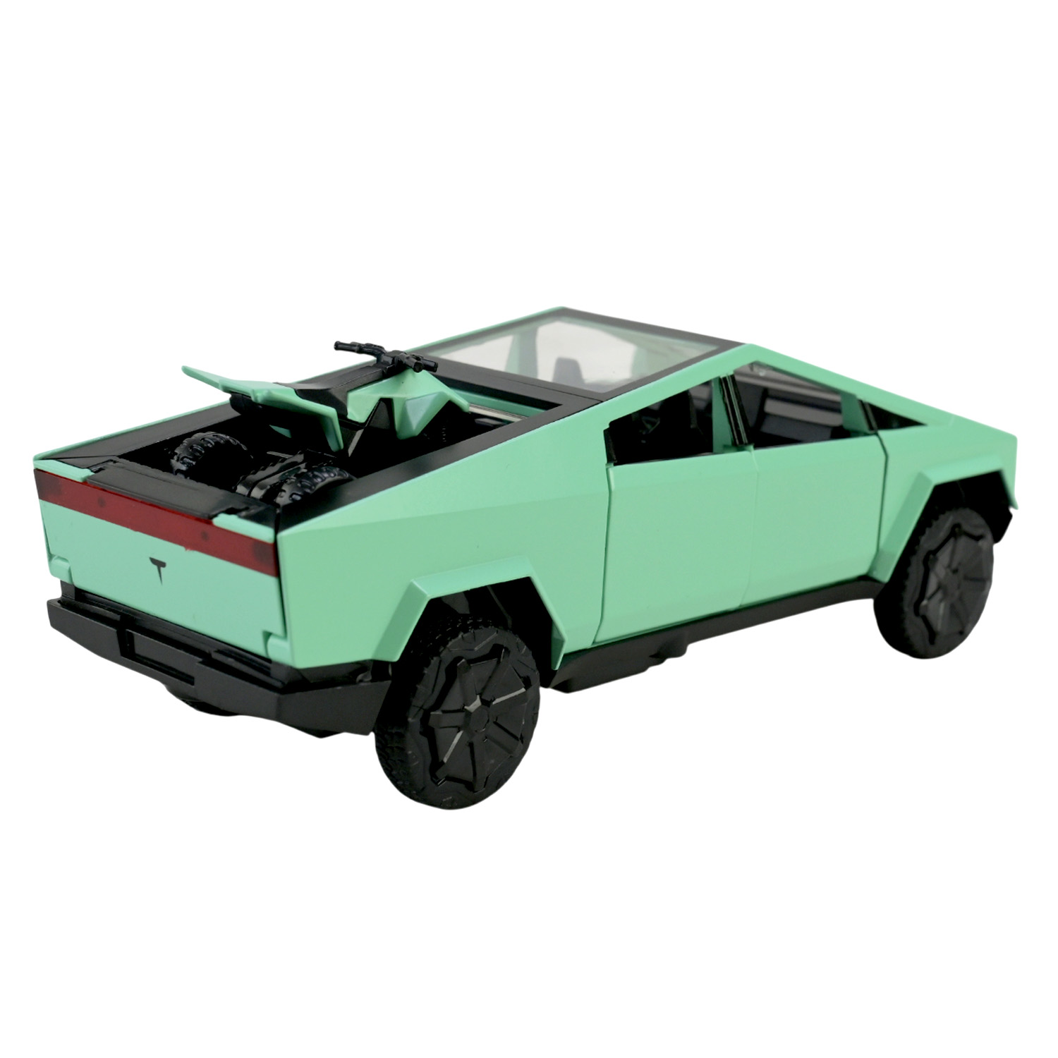 Машина мет. АВТОПРОМ арт. AP74223 (24шт/2) 1:32 Tesla pickup truck beach, батар,світло,звук,відкр.двері,короб. 19,5*9*9см