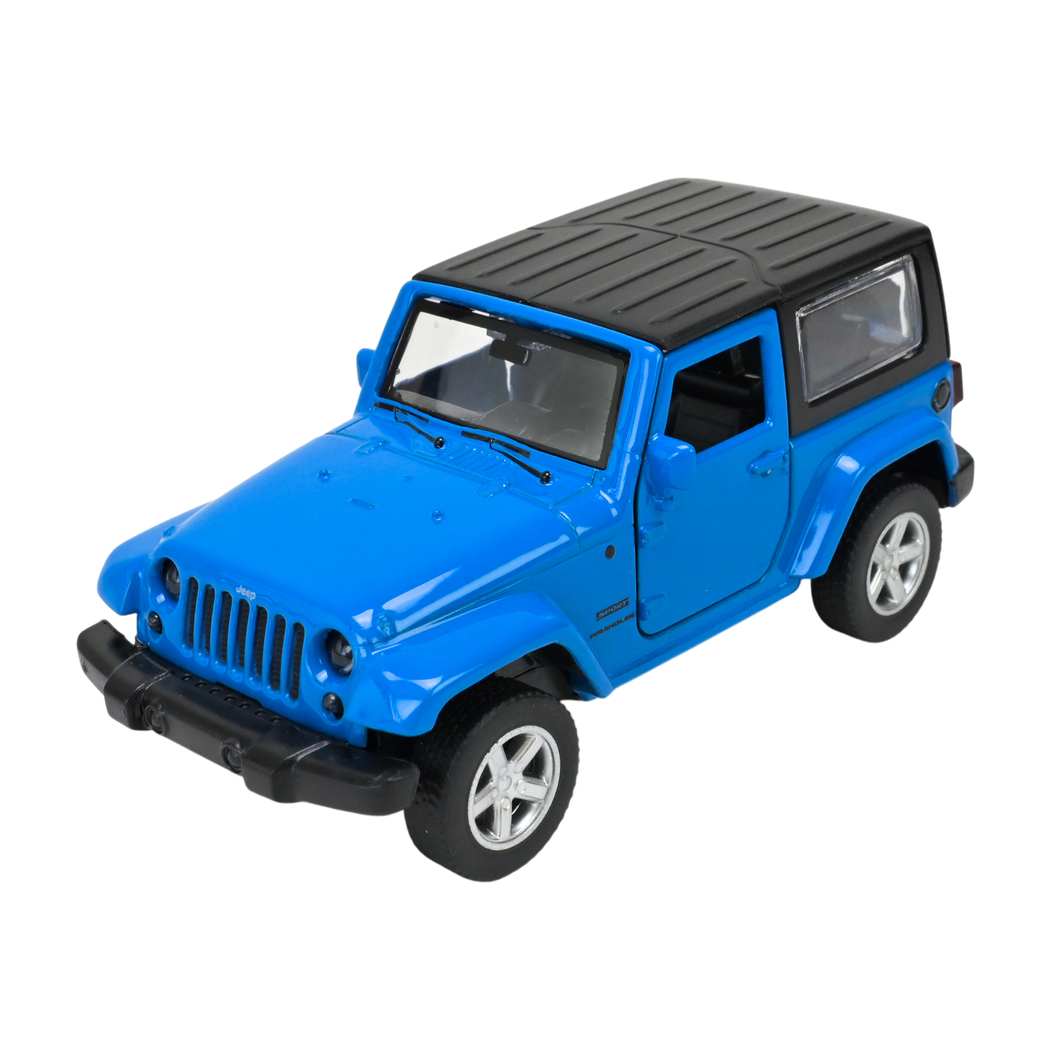Машина мет. АВТОПРОМ арт. 4307 (96шт/2), 1:42 JEEP WRANGLER, 3 кольор., відкр.двері, короб. 14,5 * 6,5 * 7см