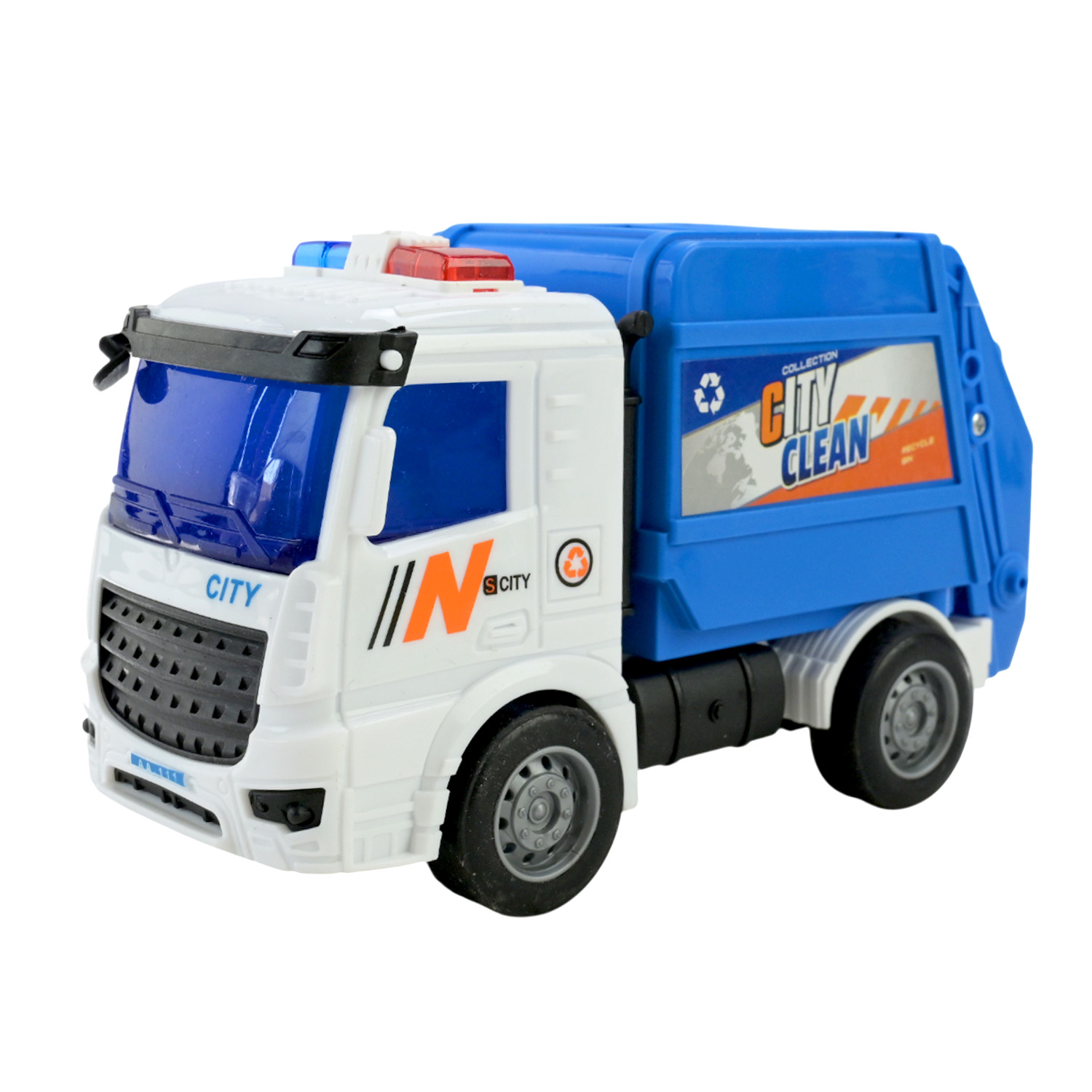 Машина арт. RL589-13G-3 (96шт/2) iнерц.,сміттєвоз,у короб.19,5*13*10,5см