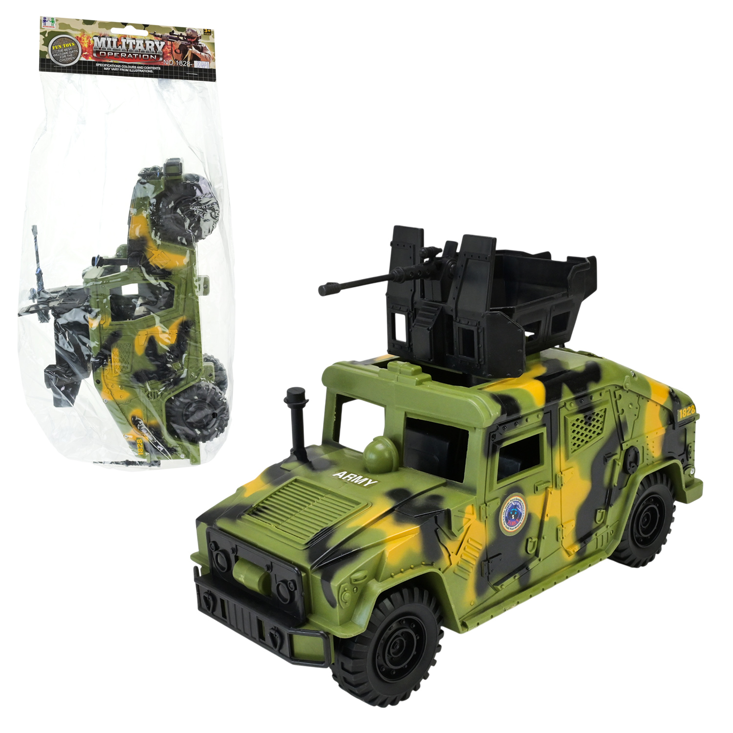 Машина арт. 1828-84A (24шт/2) батар. звук, у пакеті 50*12*53 см