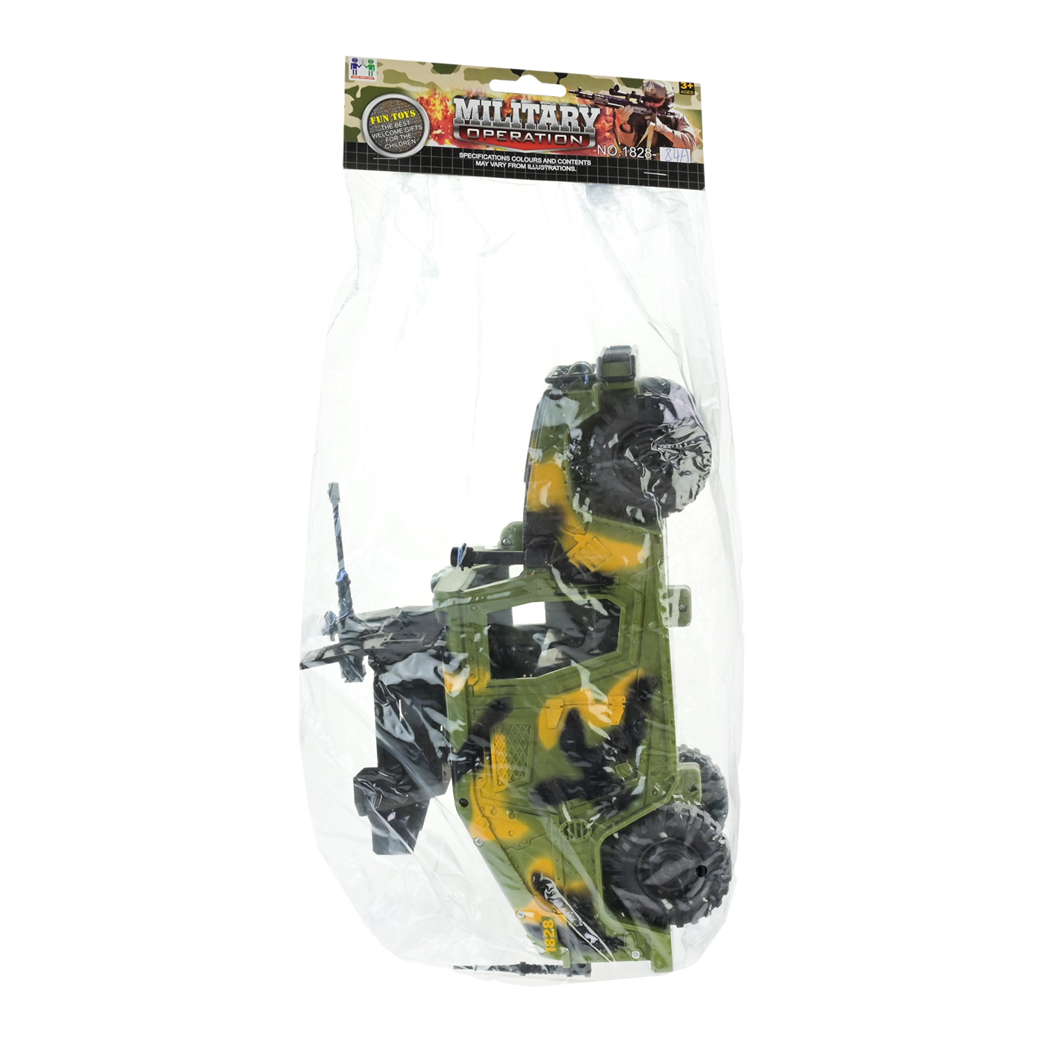 Машина арт. 1828-84A (24шт/2) батар. звук, у пакеті 50*12*53 см