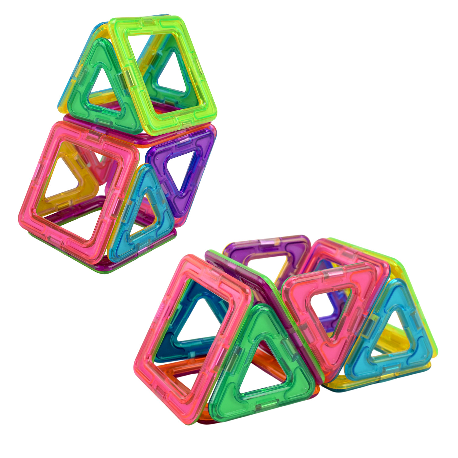 Магнітний конструктор арт. PL-925-03 (96шт/2) 12дет.короб. 21,3*2,2*28см