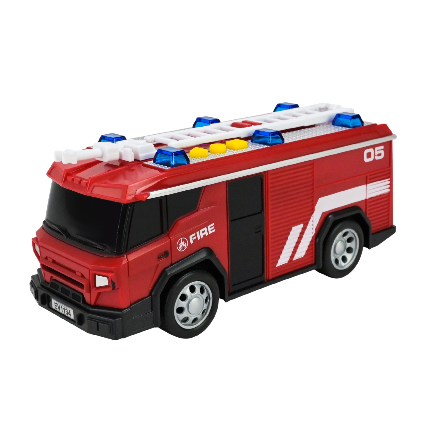 Машина батар. арт. WY1134A (96шт) інерція "Пожежна охорона" світло,звук,у короб.18,8*8,5*12,5см