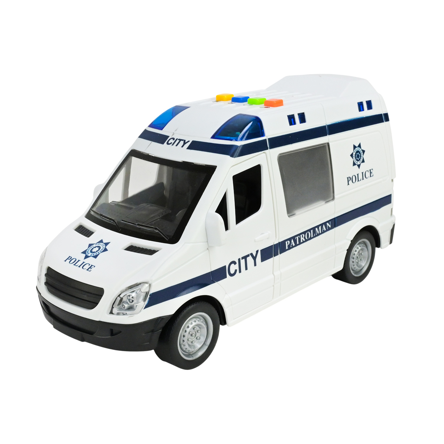 Машина батар. арт. WY590F (36шт) "Поліція" світло,звук,у короб.27*11,5*16,5см