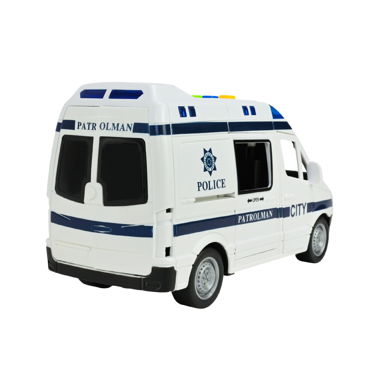 Машина батар. арт. WY590F (36шт) "Поліція" світло,звук,у короб.27*11,5*16,5см