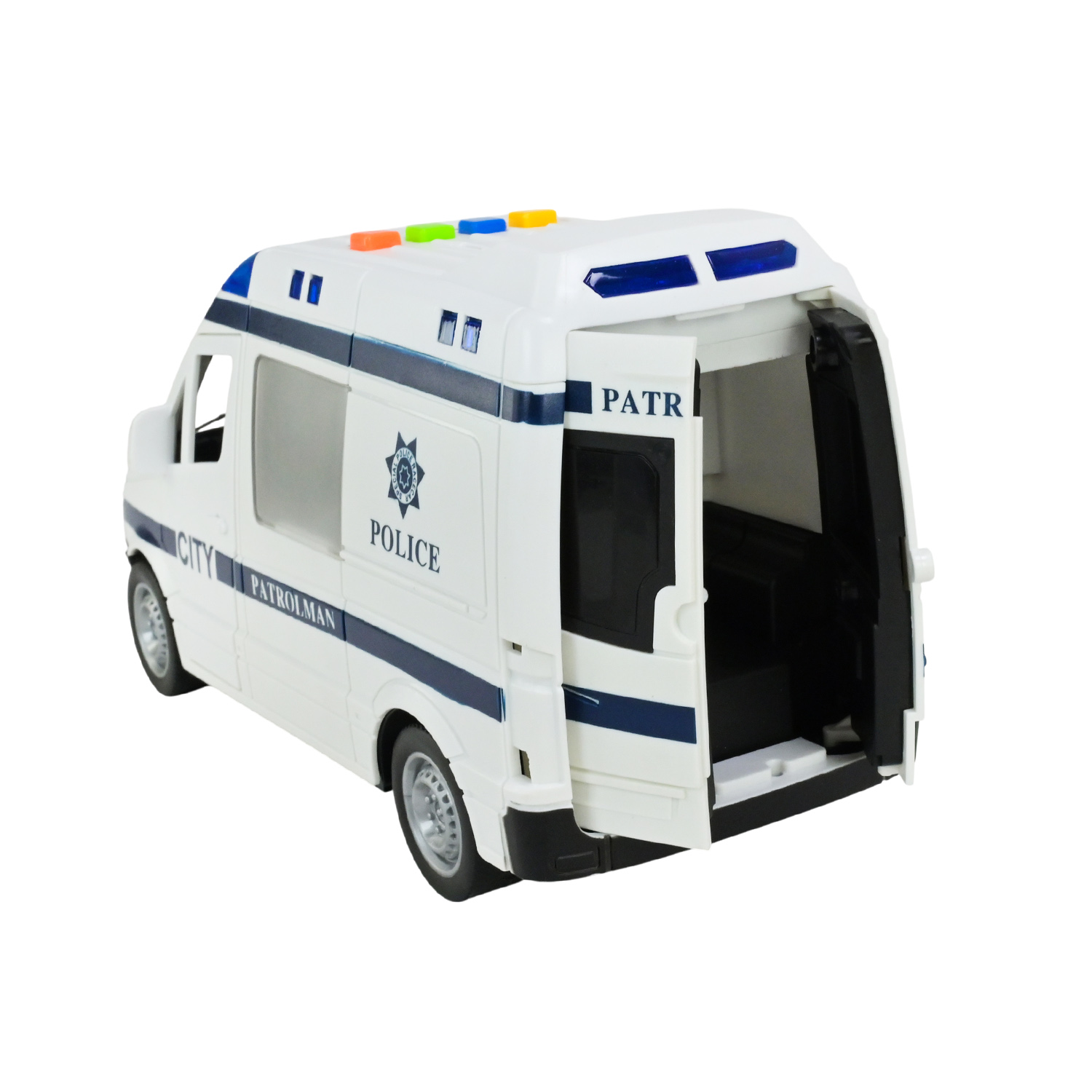 Машина батар. арт. WY590F (36шт) "Поліція" світло,звук,у короб.27*11,5*16,5см