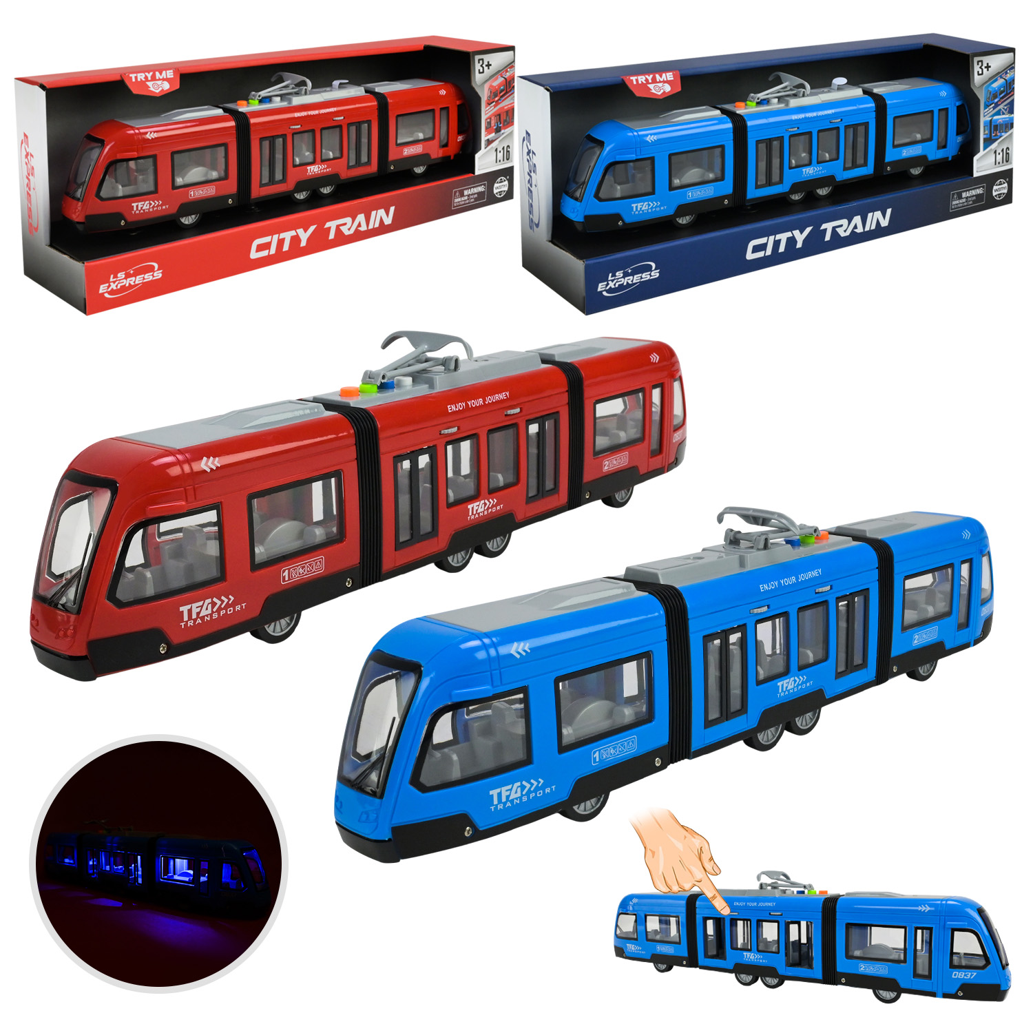 Поїзд батар.арт. WY930AB (18шт) світло,звук,2 кольориу короб.48*10,5*16,5см