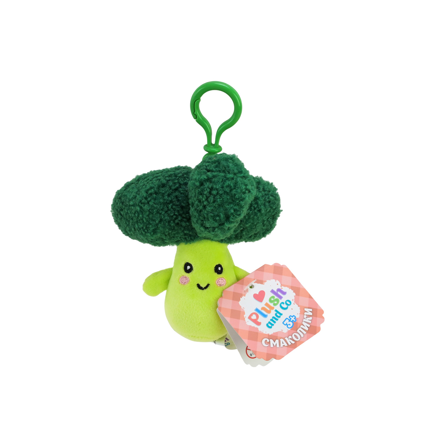 М'яка іграшка Plush and Co брелок арт. PLC25082 (50шт) Броколі 12см
