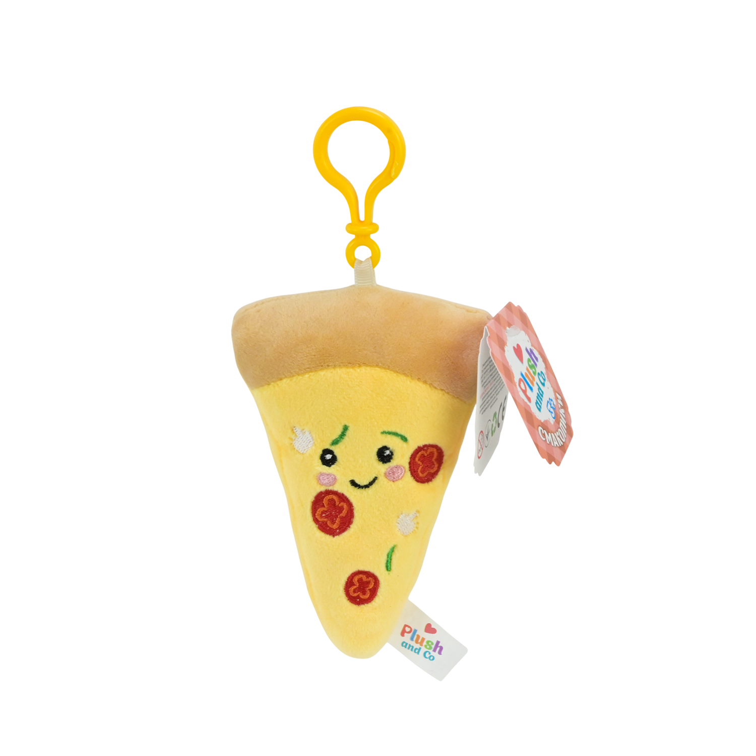 М'яка іграшка Plush and Co брелок арт. PLC25083 (50шт) Піца 12см
