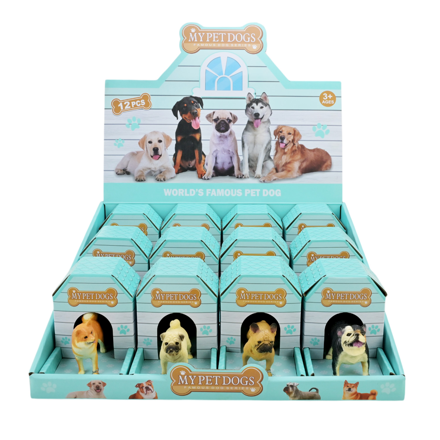 Тварини песики арт. TBS090 (144шт/2) р-р 7*6 см, 12 дисп бокс по12шт 20*7,5*18см.