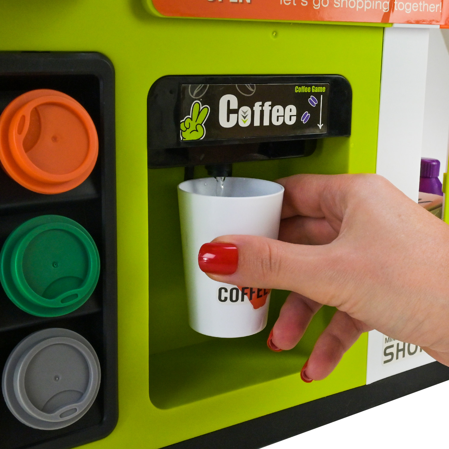 Супермаркет набір арт. 668-172 (18шт/2) батар, 46 предметів, світло, звук , каса, аксес 47*66*20,5 см