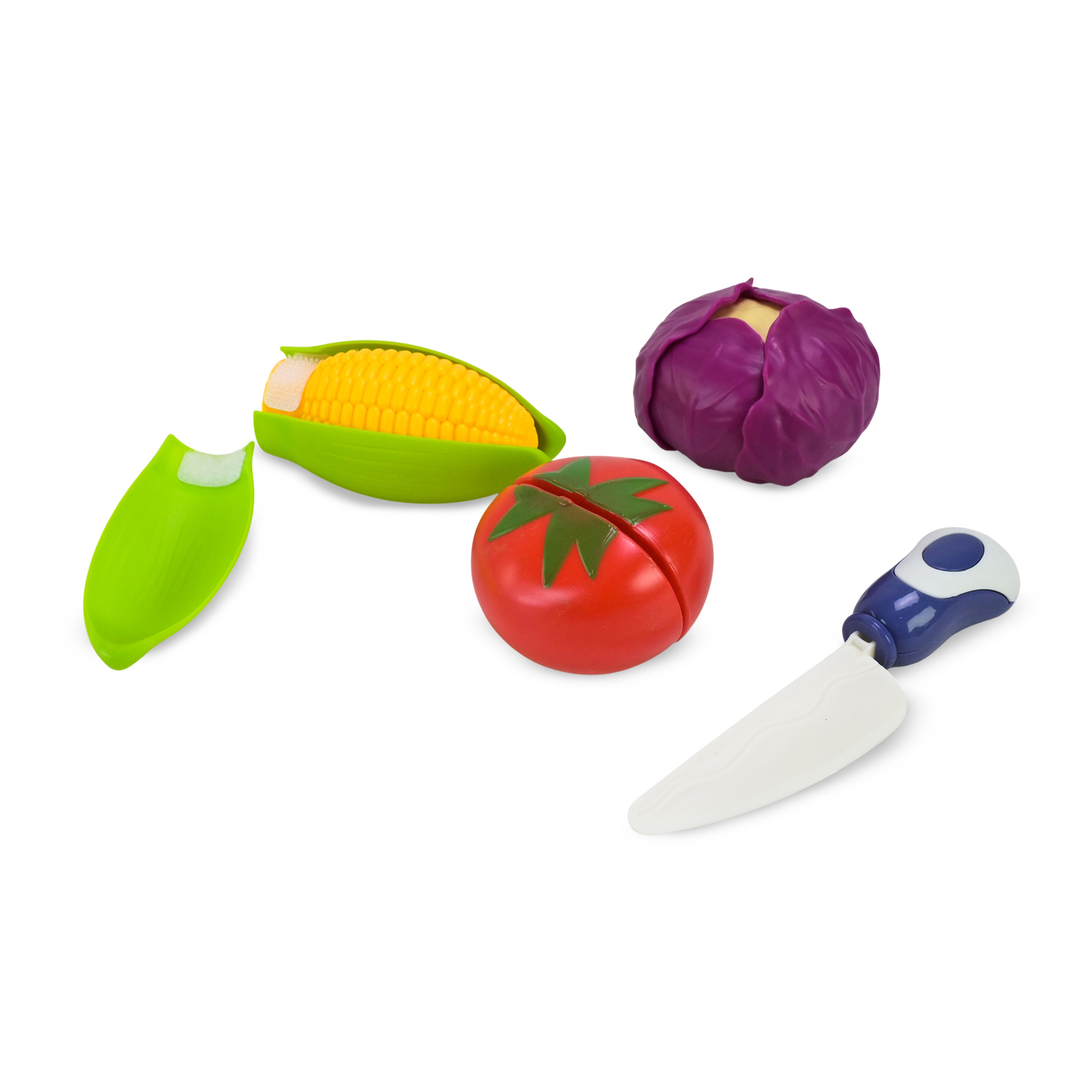 Продукти арт. 623-527 (216шт/2) овочі, розбірні продукти короб. 17*6*11 см