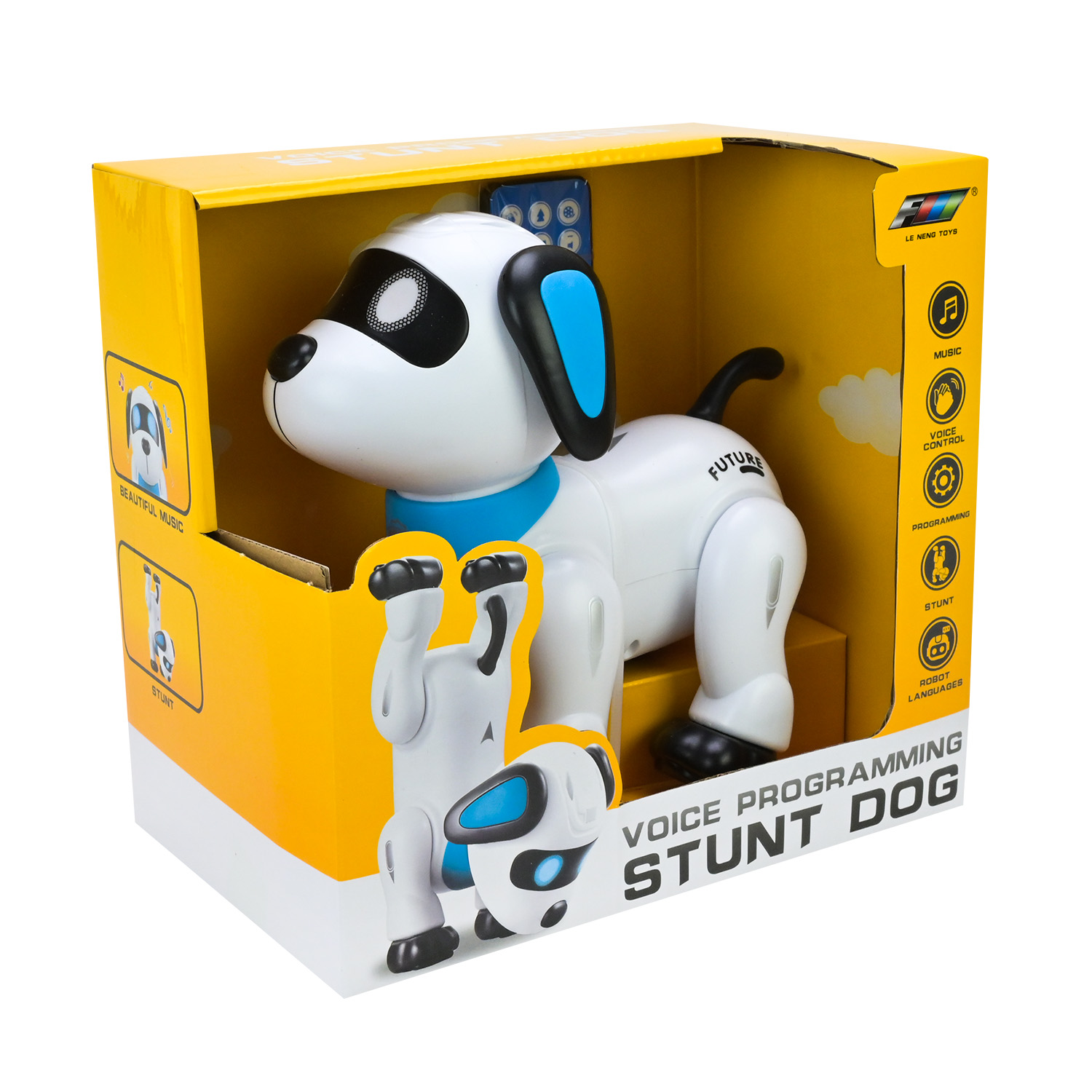 Робот-собака р/к арт. K21 (12шт) батар., світ.,звук, р-н іграш. 16 * 10.5 * 18 см, короб. 22*14*20.5 см