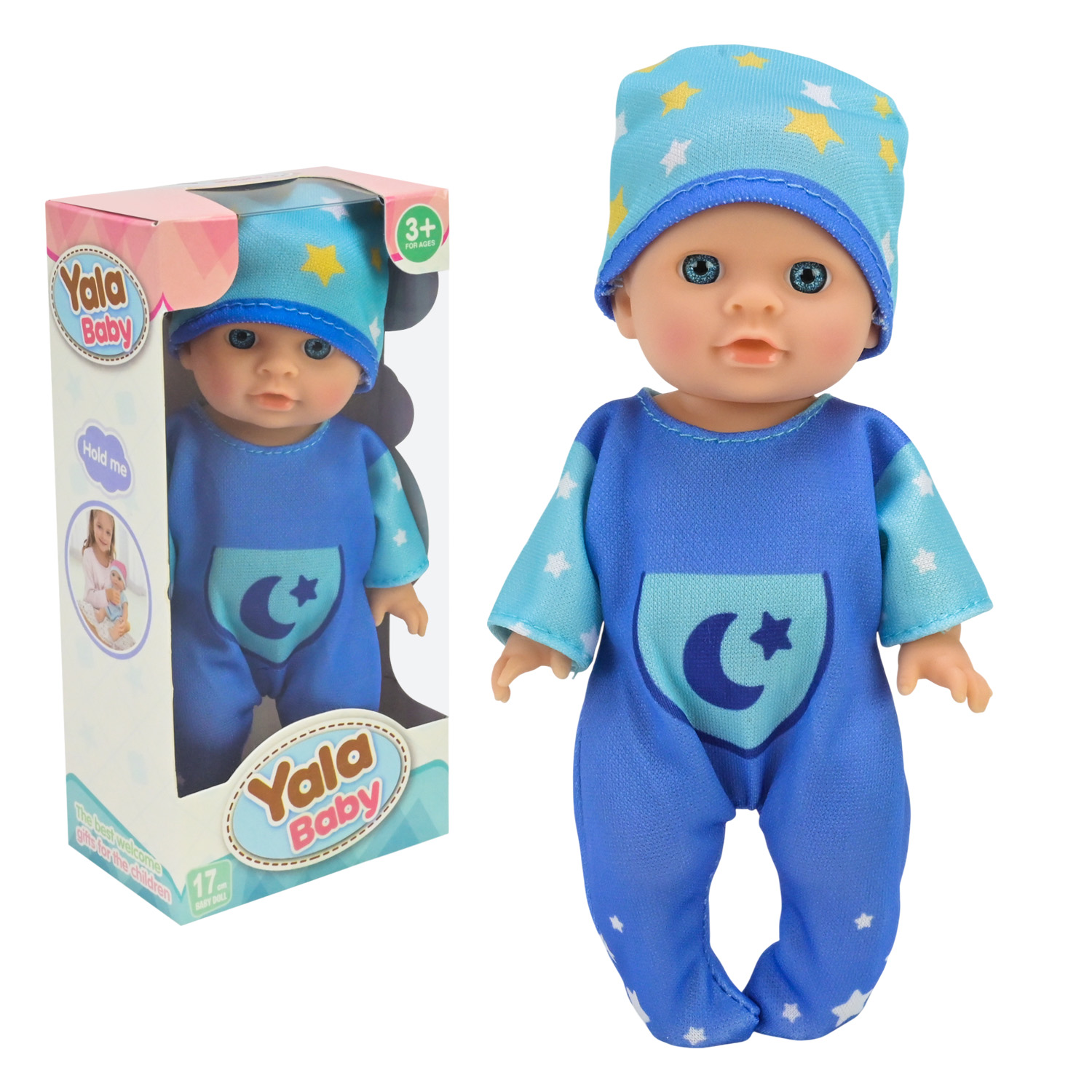 Пупс арт. YL2517C-D (240шт)  аксес короб. 8,5*7,5*17,5 см