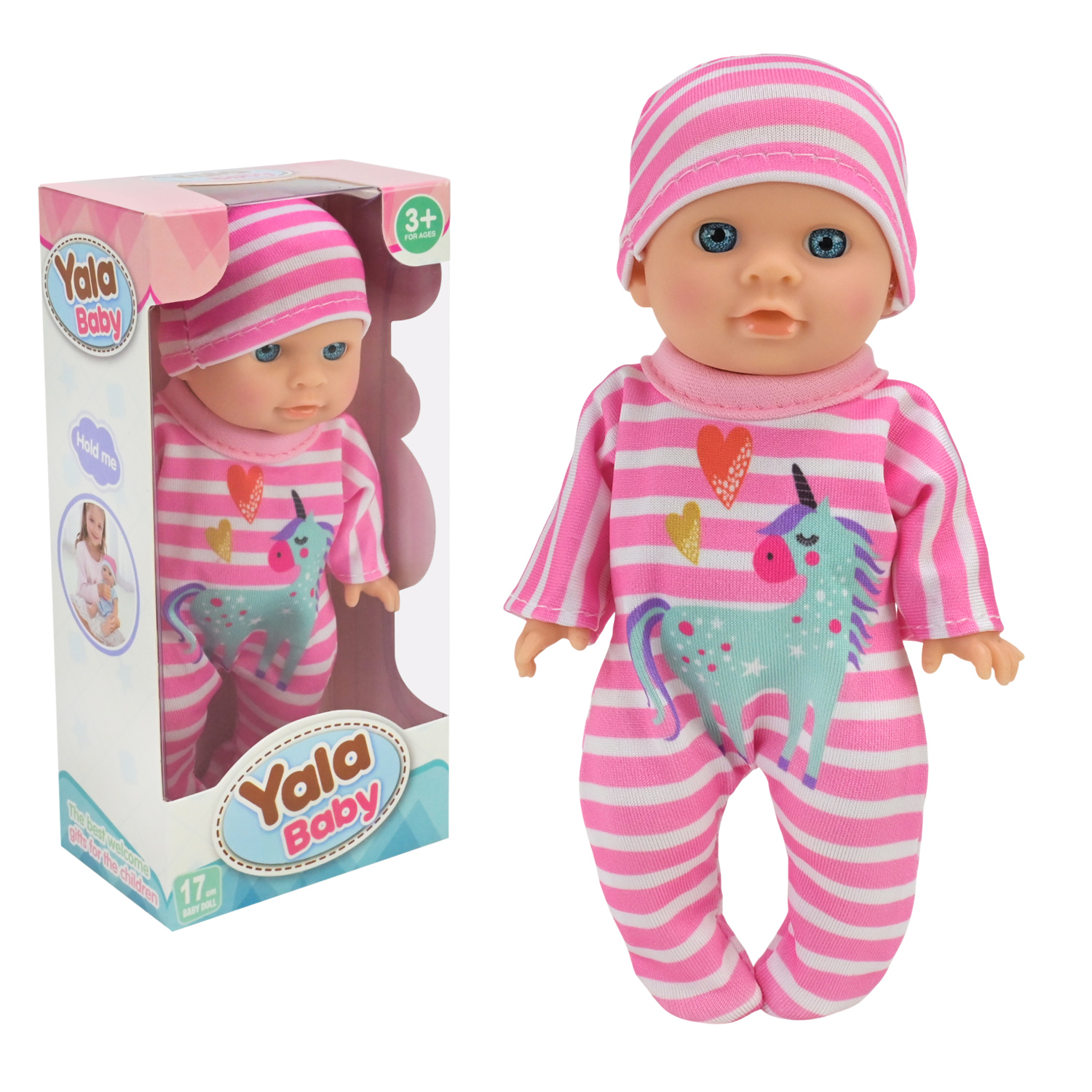 Пупс арт. YL2517C-J (240шт)   аксес короб. 8,5*7,5*17,5 см