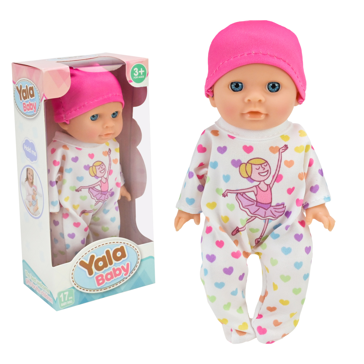 Пупс арт. YL2517C-K (240шт)   аксес короб. 8,5*7,5*17,5 см