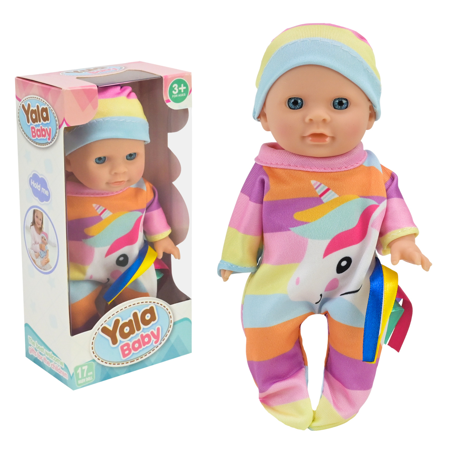 Пупс арт. YL2517C-L (240шт)  аксес короб. 8,5*7,5*17,5 см