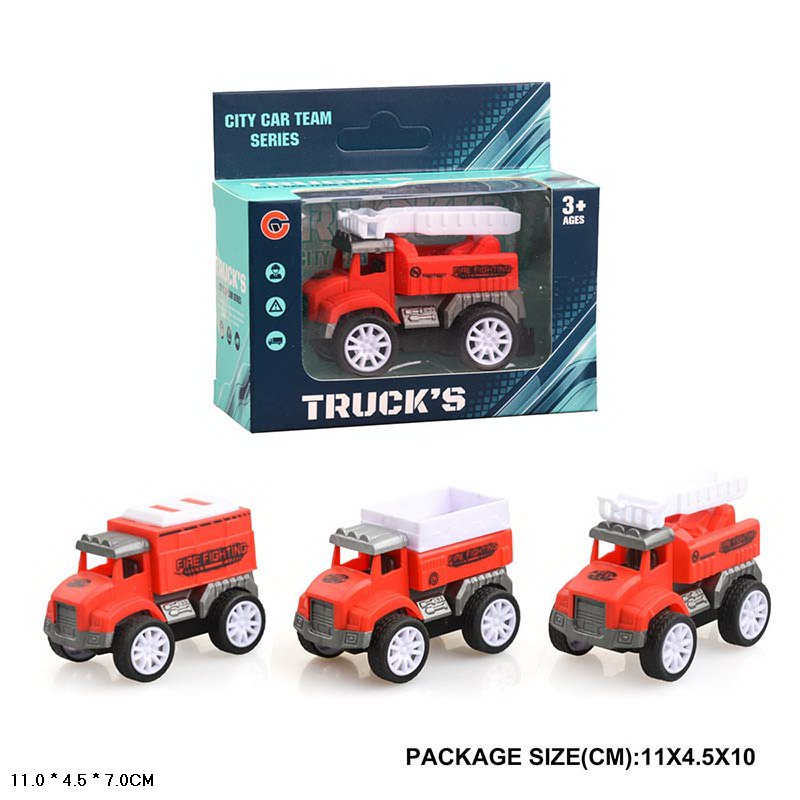 Машина арт. 99843 (720шт/2) iнерц.,пожежна охорона,у короб.11*7*4,5см