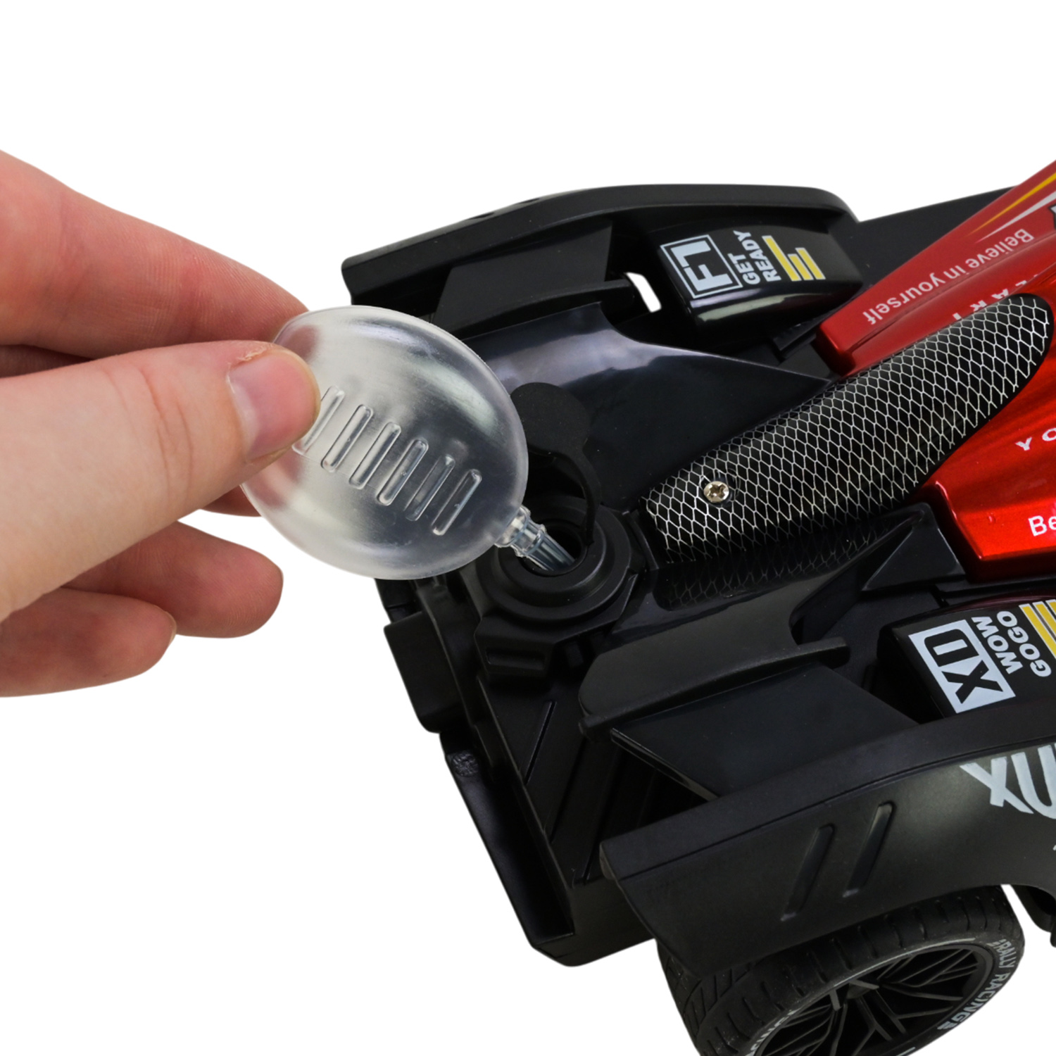 Іграшка машина р/к арт. PM3423 (9шт) "POWERMOTORS" акум,світло,звук,пар,пульт кер.,2 кольориу короб.37,5*17,5*13см