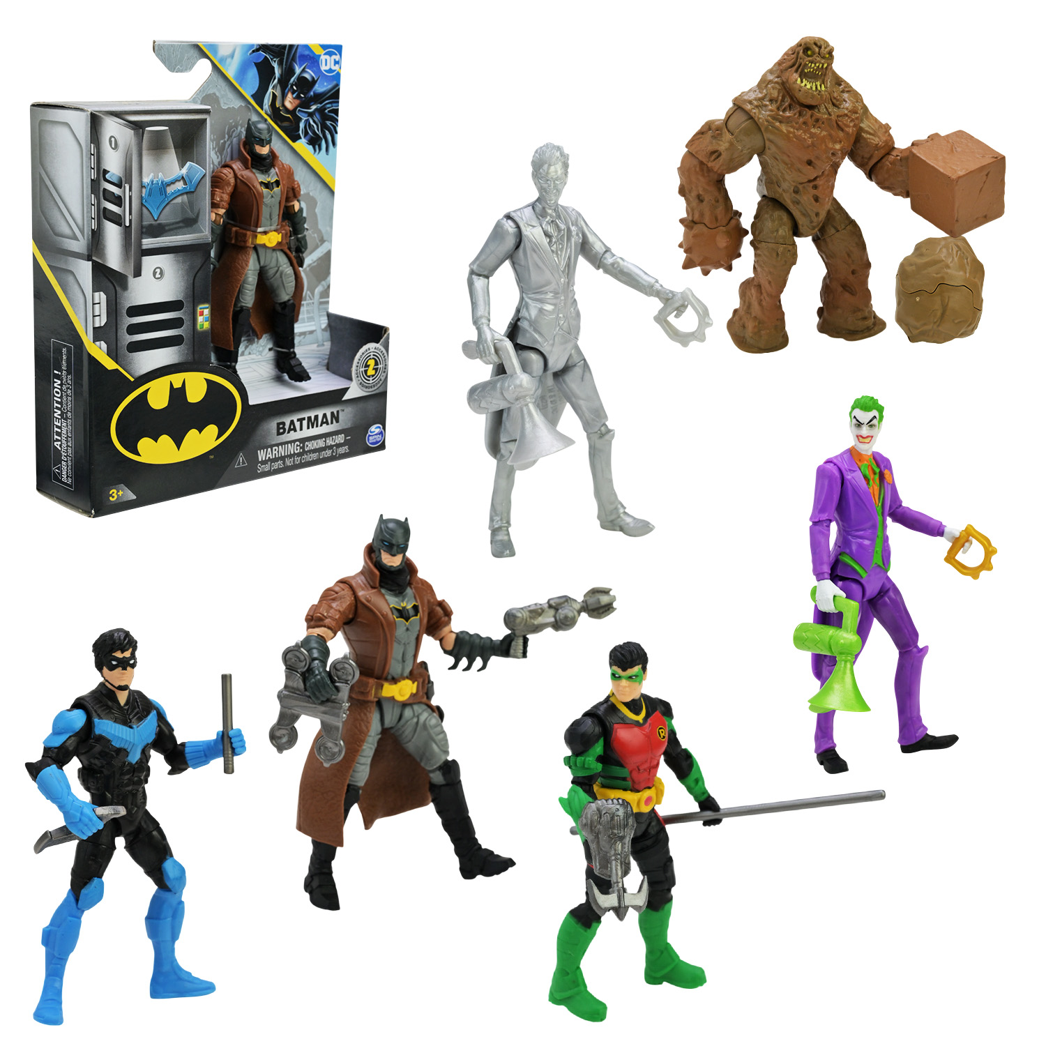 Фігурка арт. 6055946 (8шт) Batman, 10 см, короб.14*3,5*16 см