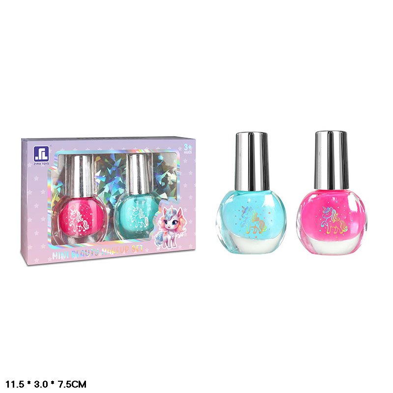 Набір для манікюру арт. ZR-40G (192шт/2)  лак для нігтів, у короб. 7,5*3*11,5 см