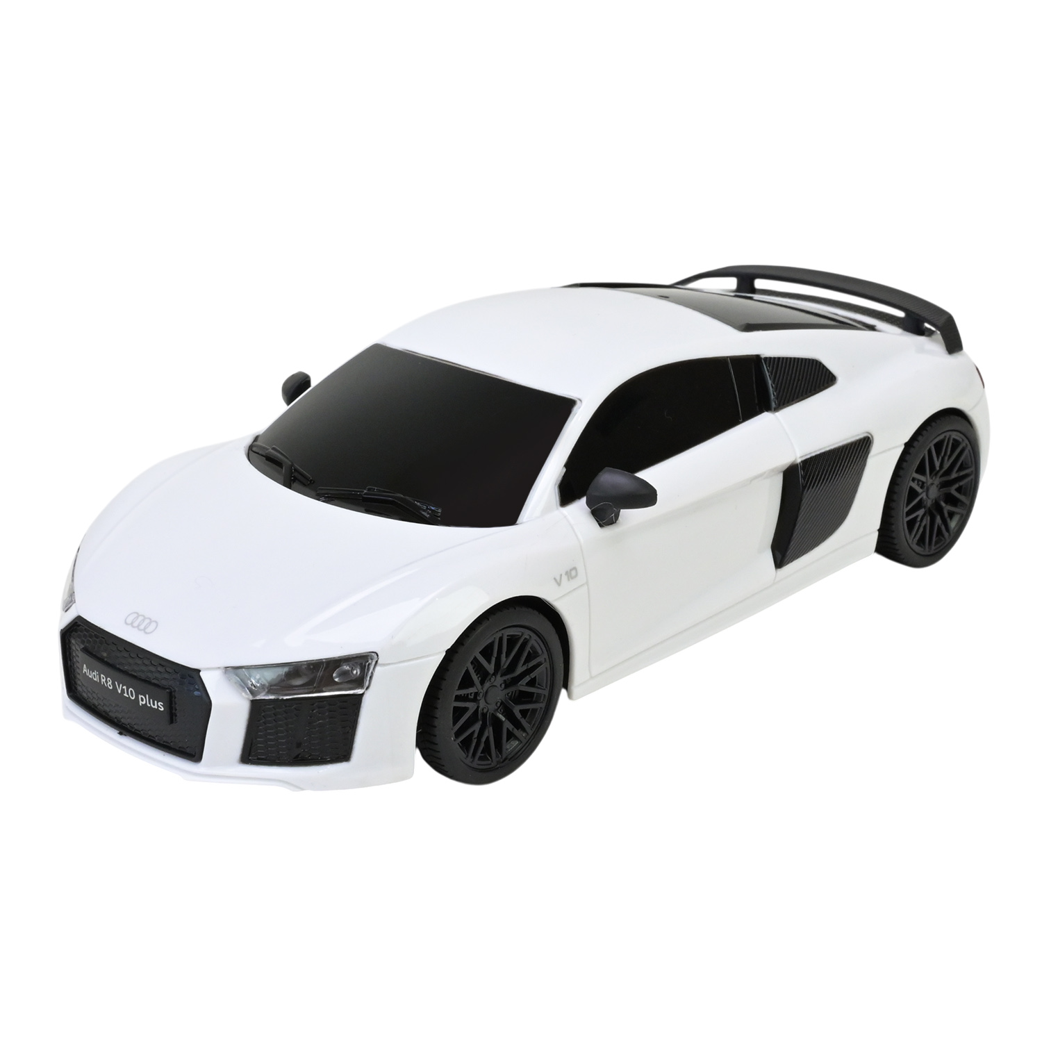 Машина р/к арт. PM2408 WHITE (24шт),"POWERMOTORS",1:24 AUDI R8,бiлий колiр, акум.,світло у кор.26,5*14*10,5см.