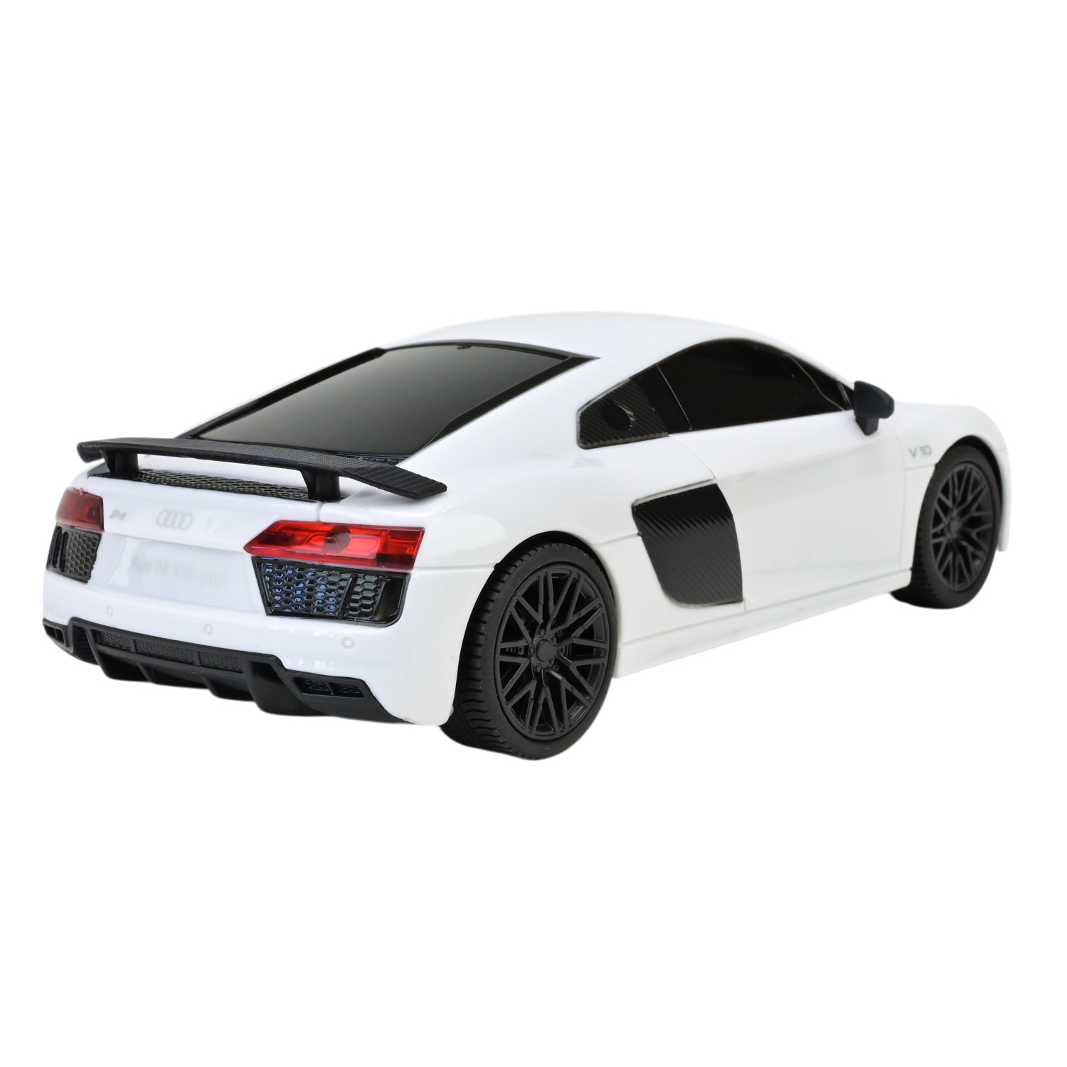 Машина р/к арт. PM2408 WHITE (24шт),"POWERMOTORS",1:24 AUDI R8,бiлий колiр, акум.,світло у кор.26,5*14*10,5см.