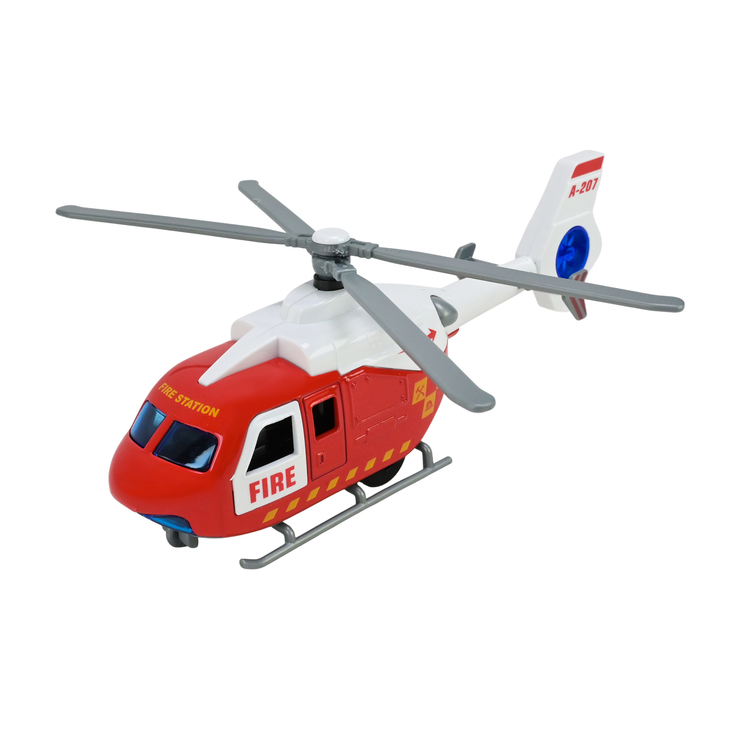 Вертолiт мет. АВТОПРОМ арт. AP7541 (96шт/2) 3 види, відкр.двері батар.,світло,звук,у короб.24,5*15*5,5см